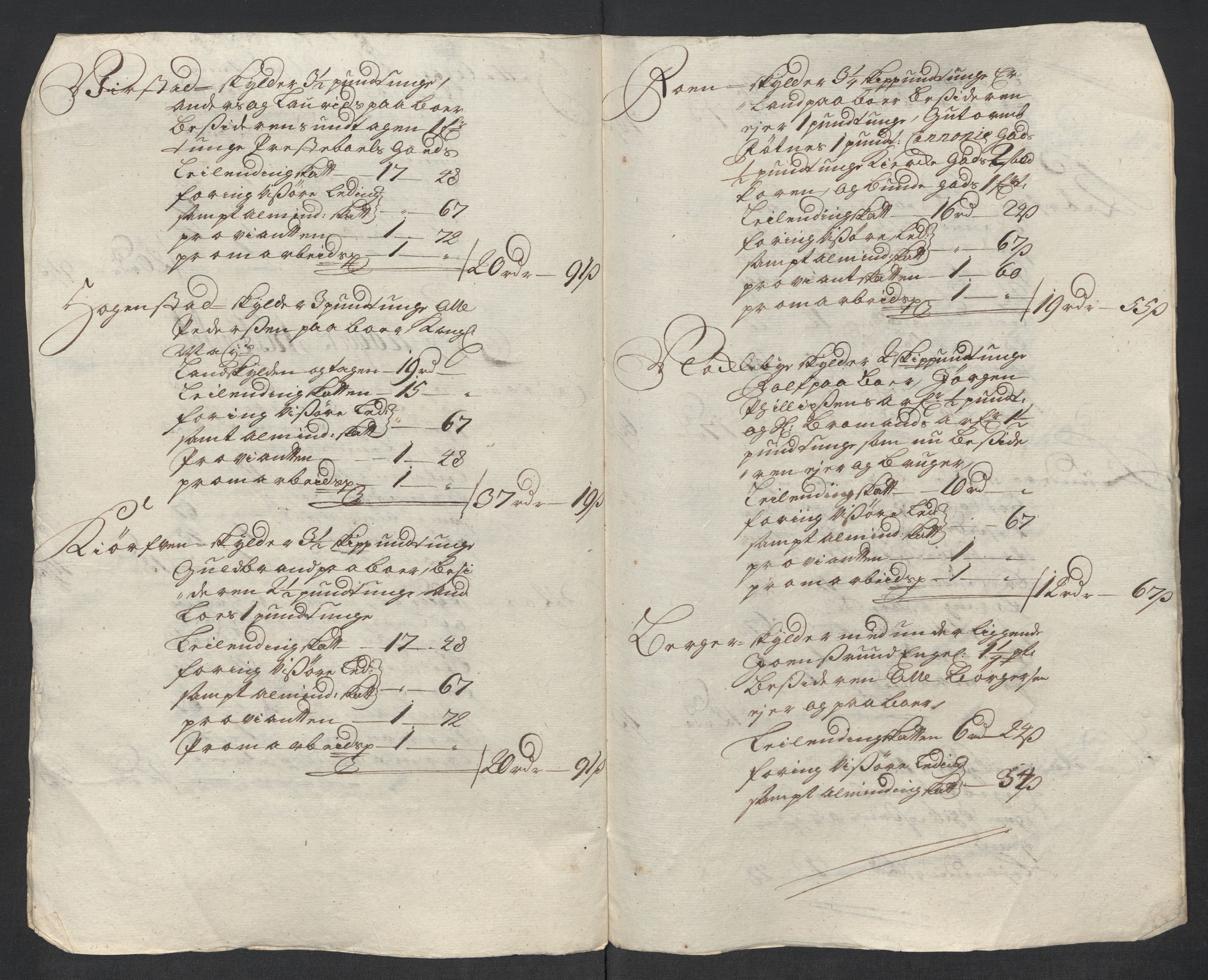 Rentekammeret inntil 1814, Reviderte regnskaper, Fogderegnskap, RA/EA-4092/R18/L1309: Fogderegnskap Hadeland, Toten og Valdres, 1712, p. 324
