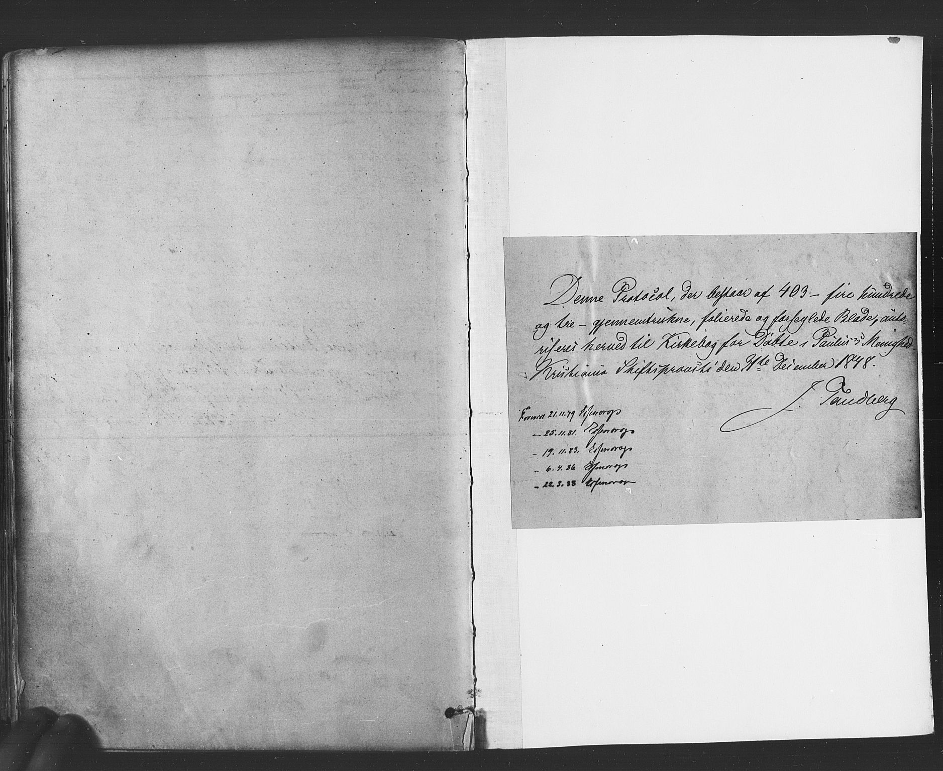 Paulus prestekontor Kirkebøker, SAO/A-10871/F/Fa/L0003: Parish register (official) no. 3, 1879-1887