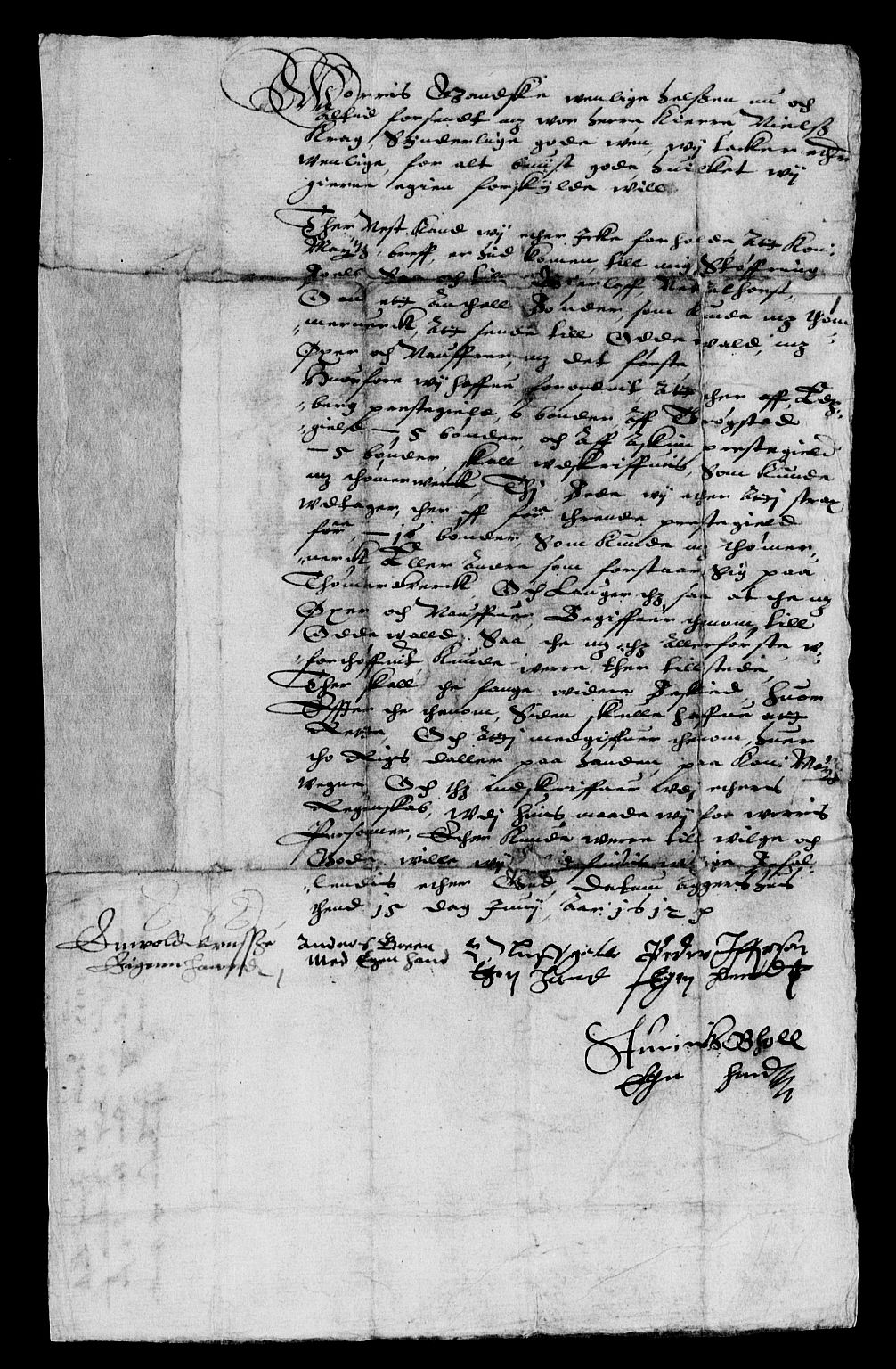 Rentekammeret inntil 1814, Reviderte regnskaper, Lensregnskaper, AV/RA-EA-5023/R/Rb/Rba/L0030: Akershus len, 1612-1613