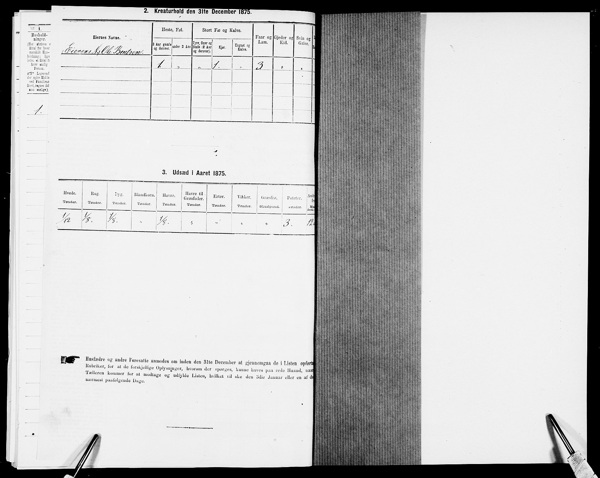 SAK, 1875 census for 0913L Risør/Søndeled, 1875, p. 212