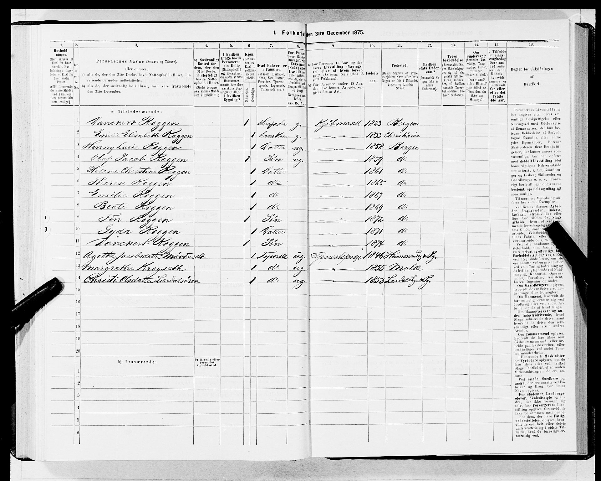 SAB, 1875 census for 1301 Bergen, 1875, p. 2770