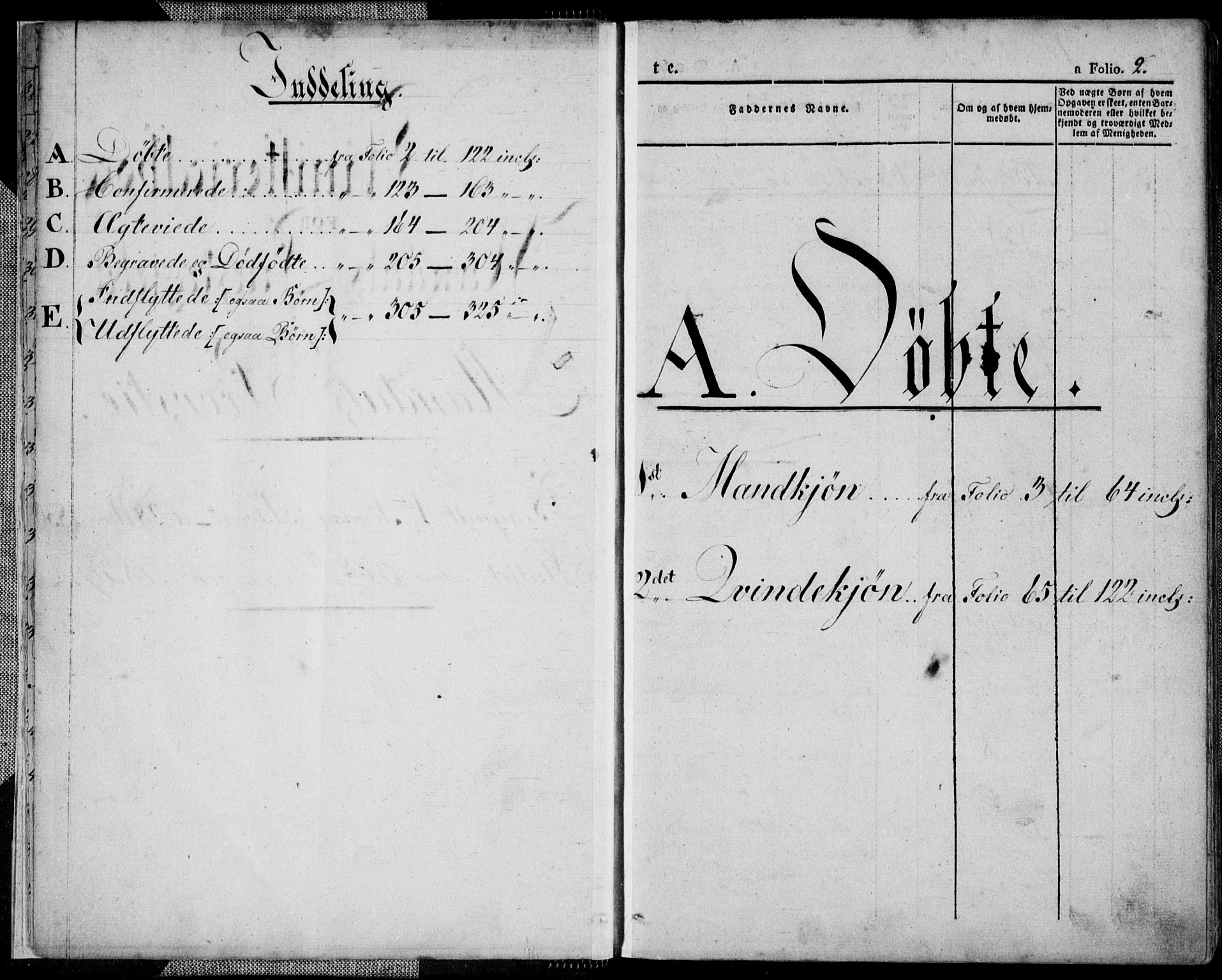 Mandal sokneprestkontor, AV/SAK-1111-0030/F/Fa/Faa/L0011: Parish register (official) no. A 11, 1830-1839, p. 2
