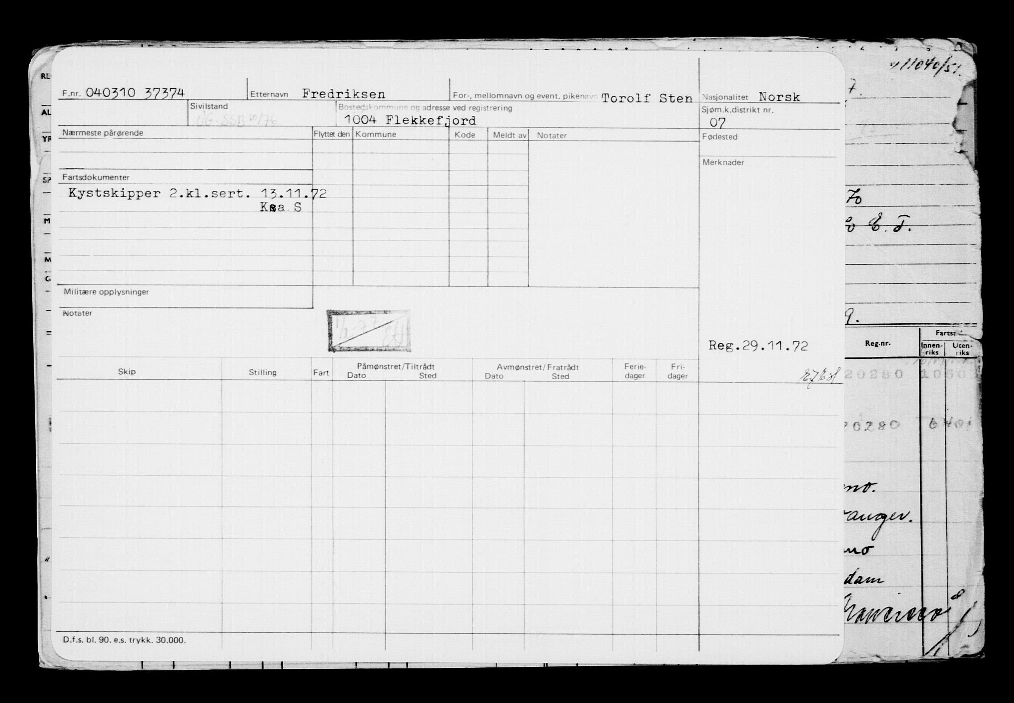 Direktoratet for sjømenn, AV/RA-S-3545/G/Gb/L0088: Hovedkort, 1910, p. 488