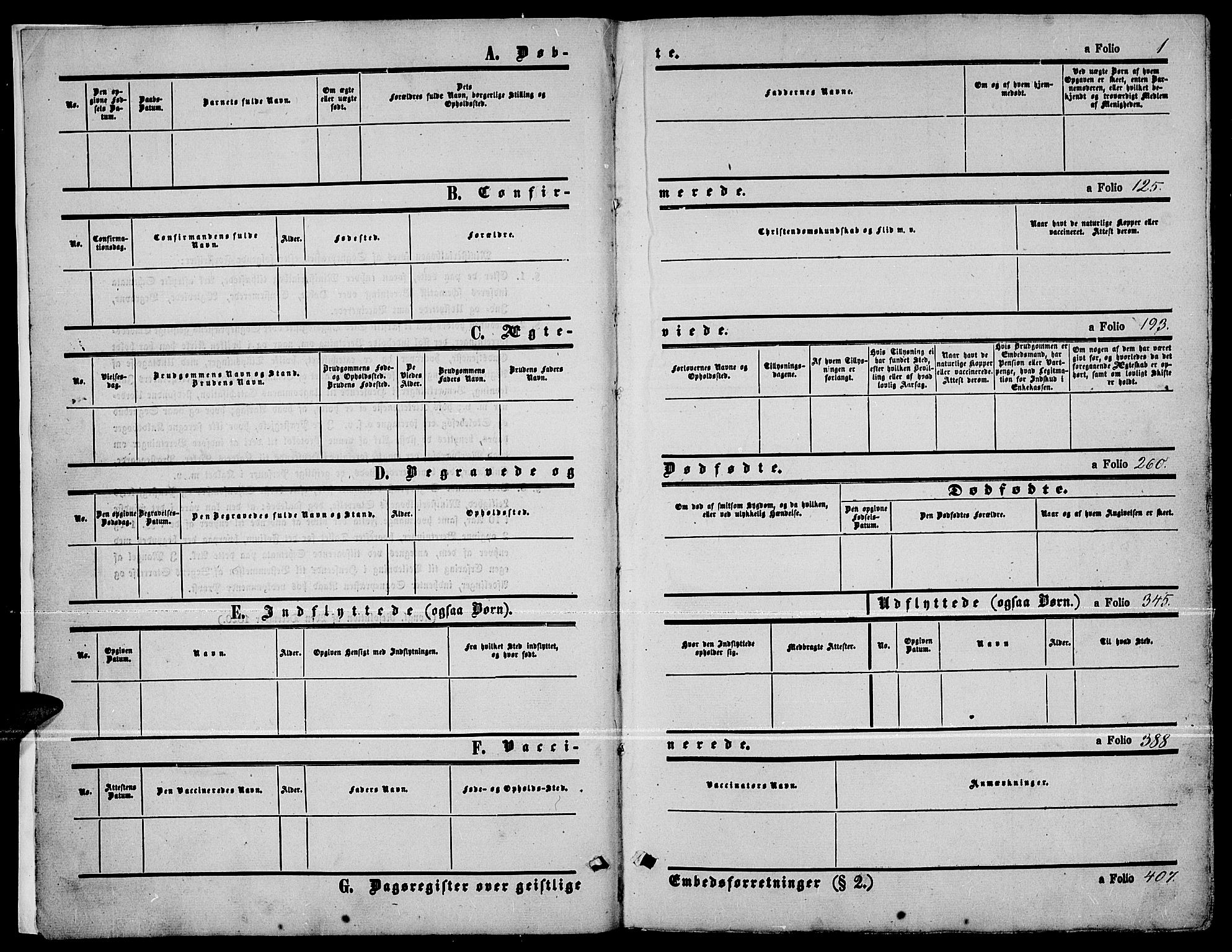 Nord-Fron prestekontor, AV/SAH-PREST-080/H/Ha/Hab/L0001: Parish register (copy) no. 1, 1851-1883