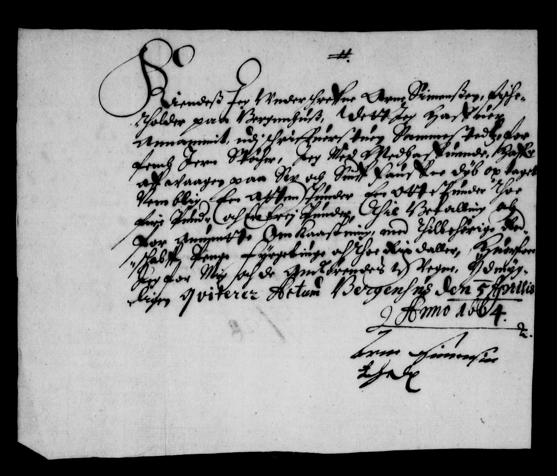 Rentekammeret inntil 1814, Reviderte regnskaper, Stiftamtstueregnskaper, Bergen stiftamt, AV/RA-EA-6043/R/Rc/L0010: Bergen stiftamt, 1661-1663