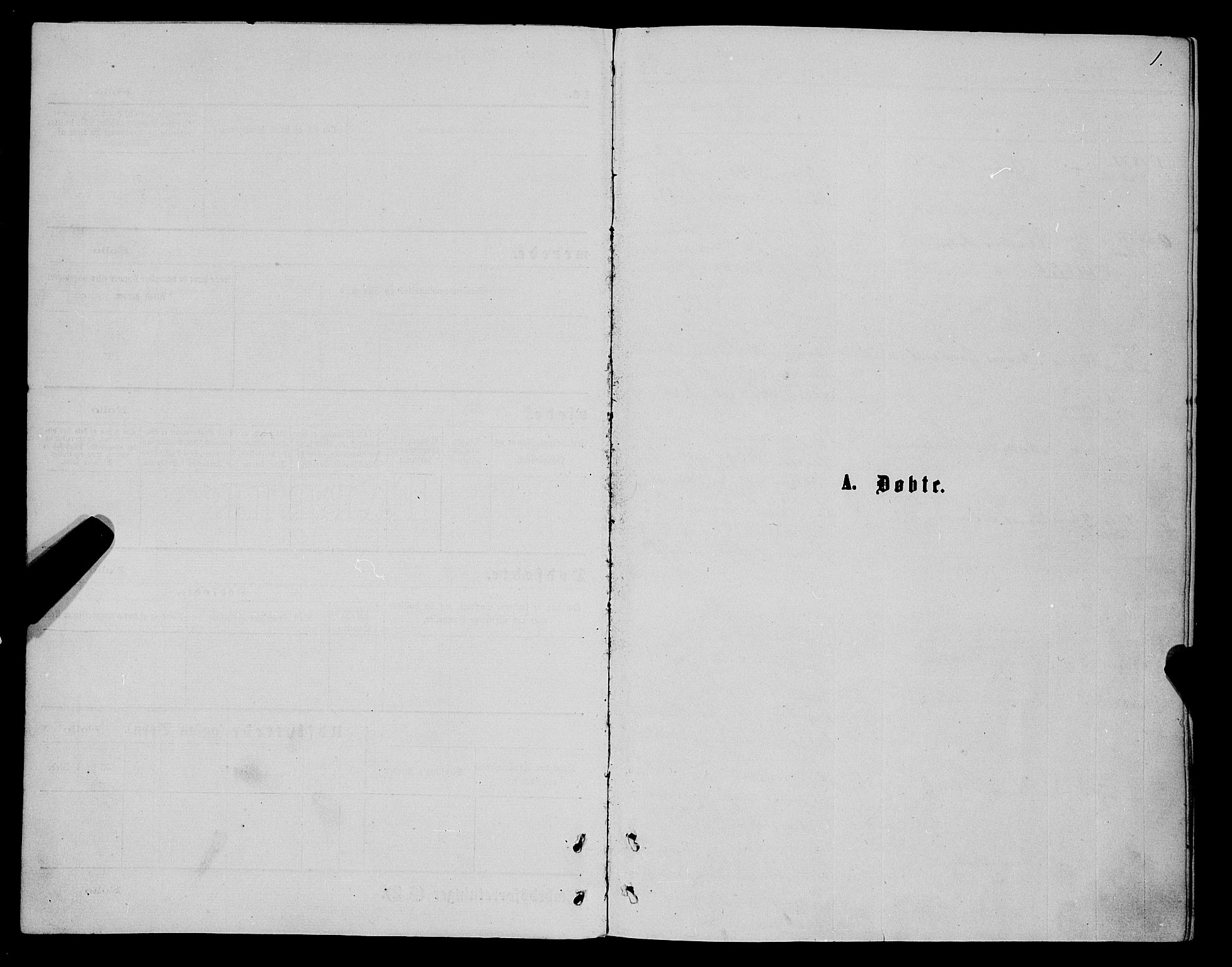 Karlsøy sokneprestembete, SATØ/S-1299/H/Ha/Haa/L0005kirke: Parish register (official) no. 5, 1872-1878, p. 1