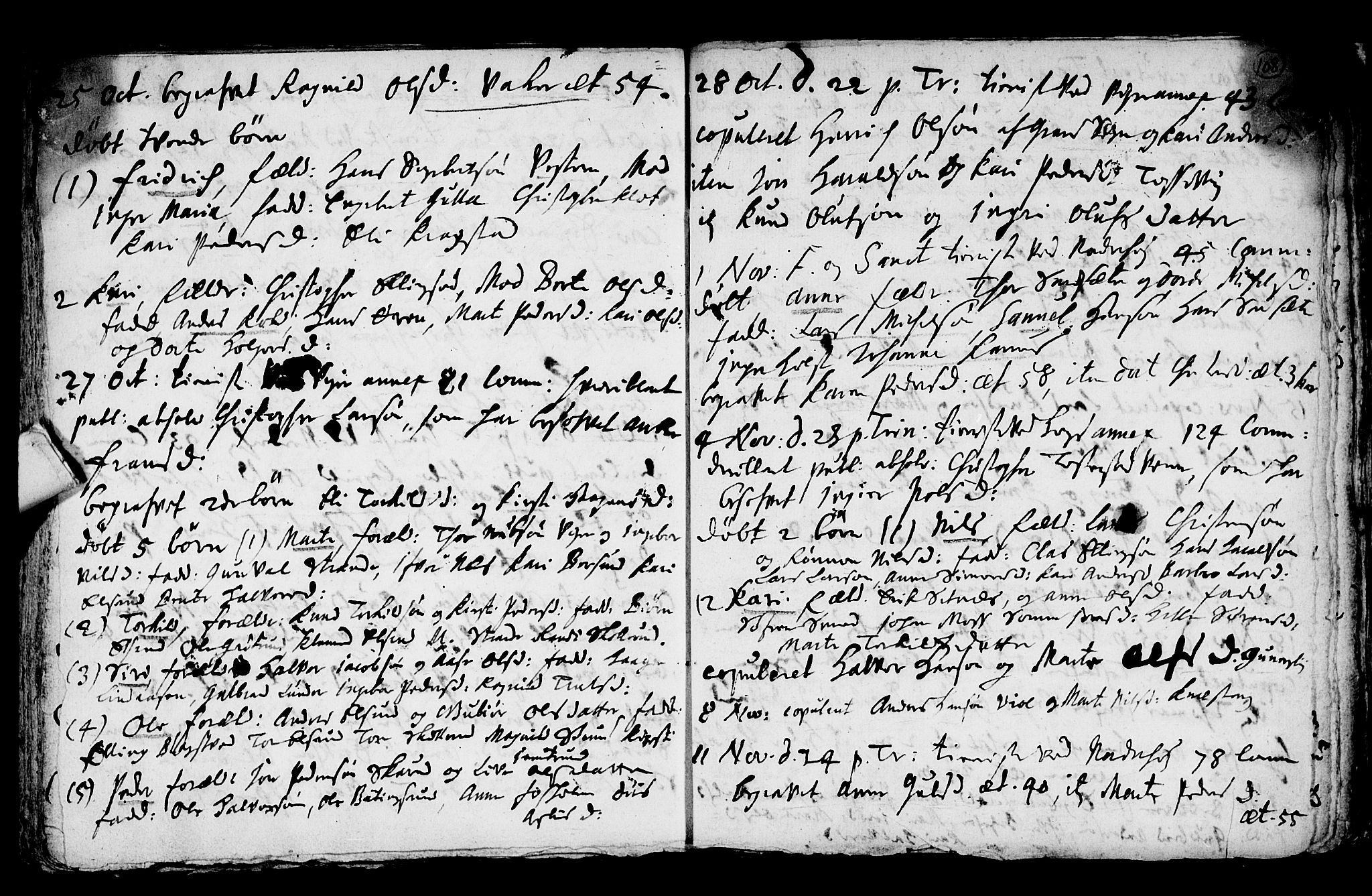 Norderhov kirkebøker, SAKO/A-237/F/Fa/L0001: Parish register (official) no. 1, 1704-1716, p. 108