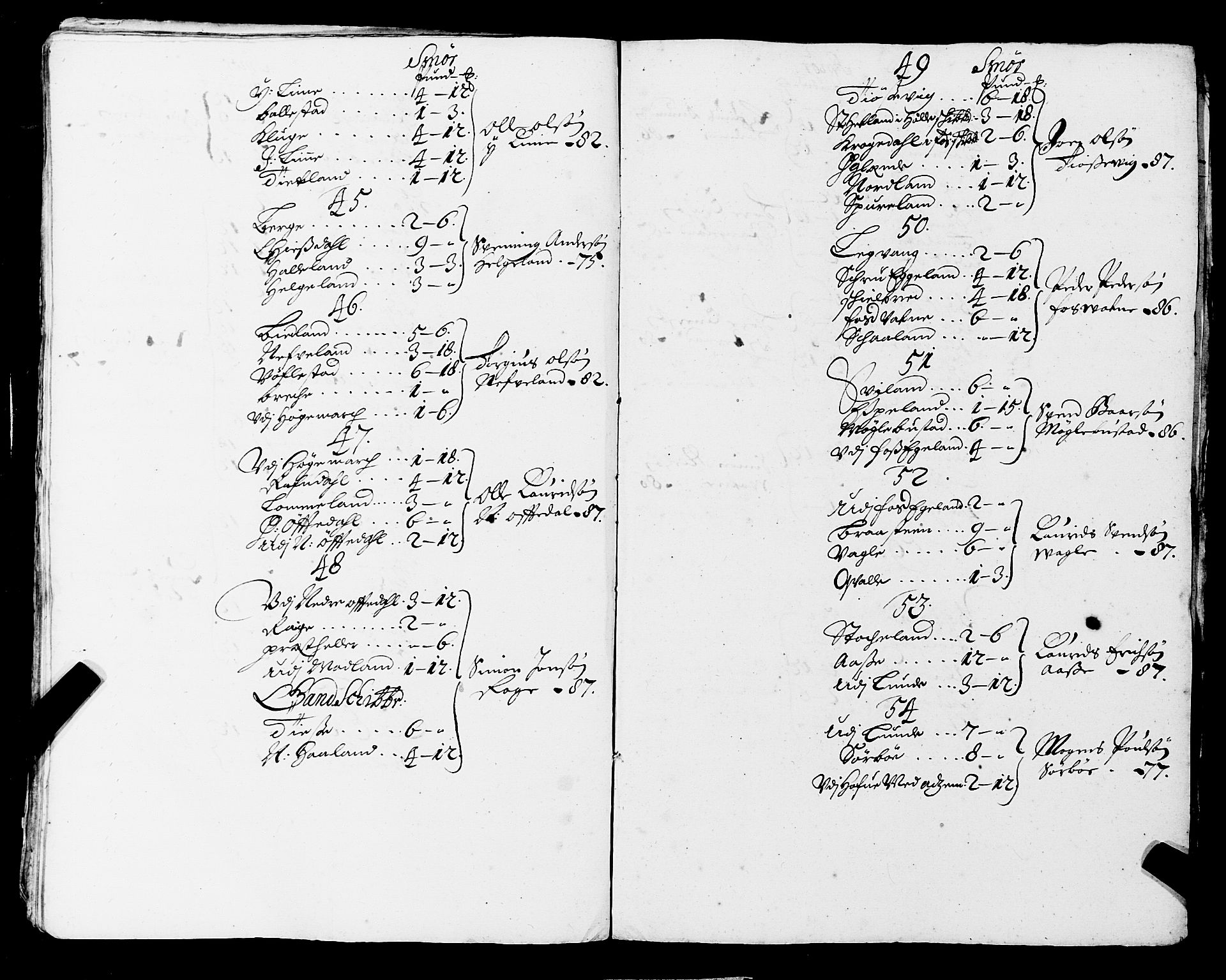 Fylkesmannen i Rogaland, AV/SAST-A-101928/99/3/325/325CA, 1655-1832, p. 1064