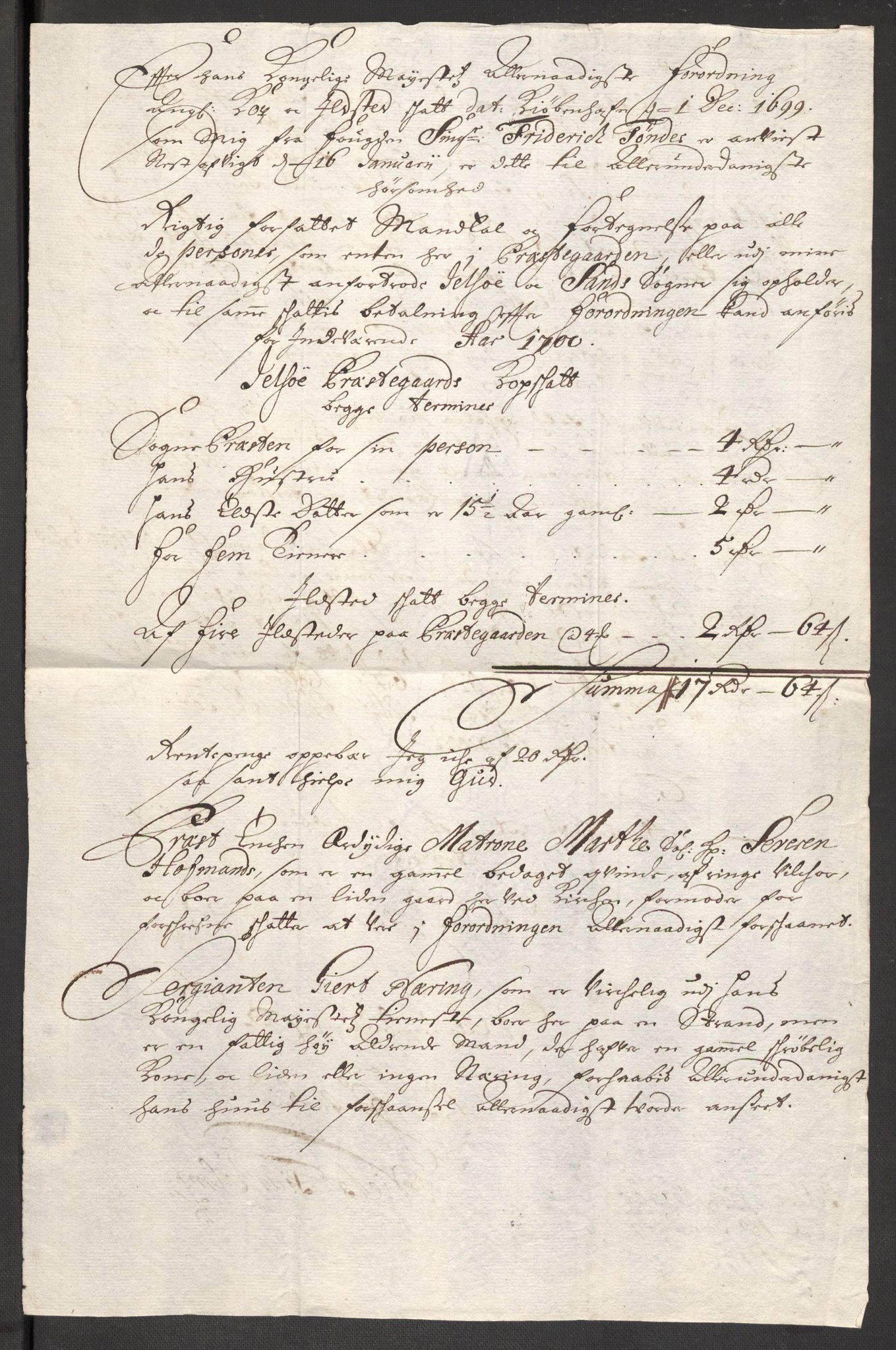 Rentekammeret inntil 1814, Reviderte regnskaper, Fogderegnskap, AV/RA-EA-4092/R47/L2858: Fogderegnskap Ryfylke, 1697-1700, p. 373