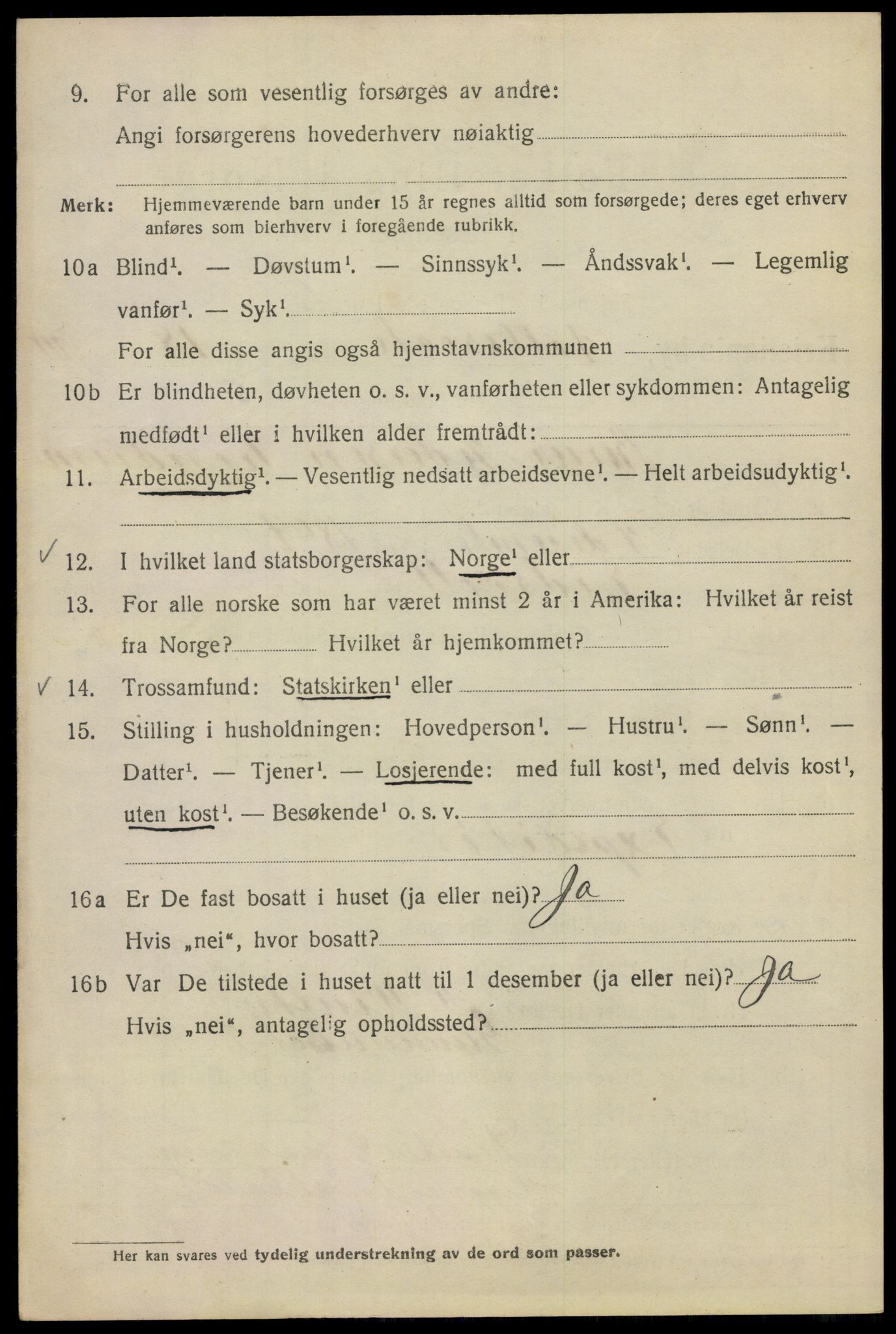 SAO, 1920 census for Kristiania, 1920, p. 225830