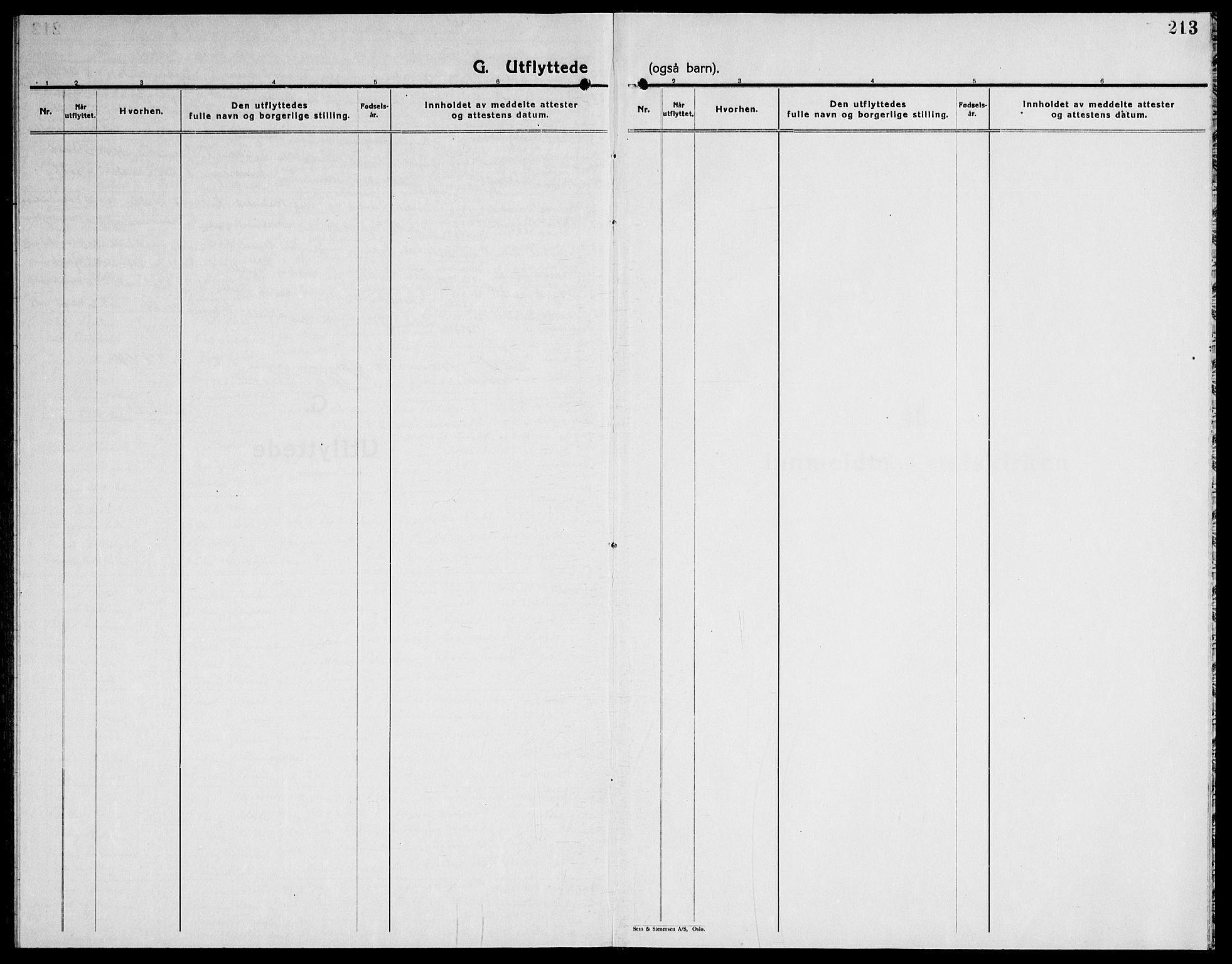 Ministerialprotokoller, klokkerbøker og fødselsregistre - Møre og Romsdal, SAT/A-1454/598/L1080: Parish register (copy) no. 598C05, 1927-1944, p. 213