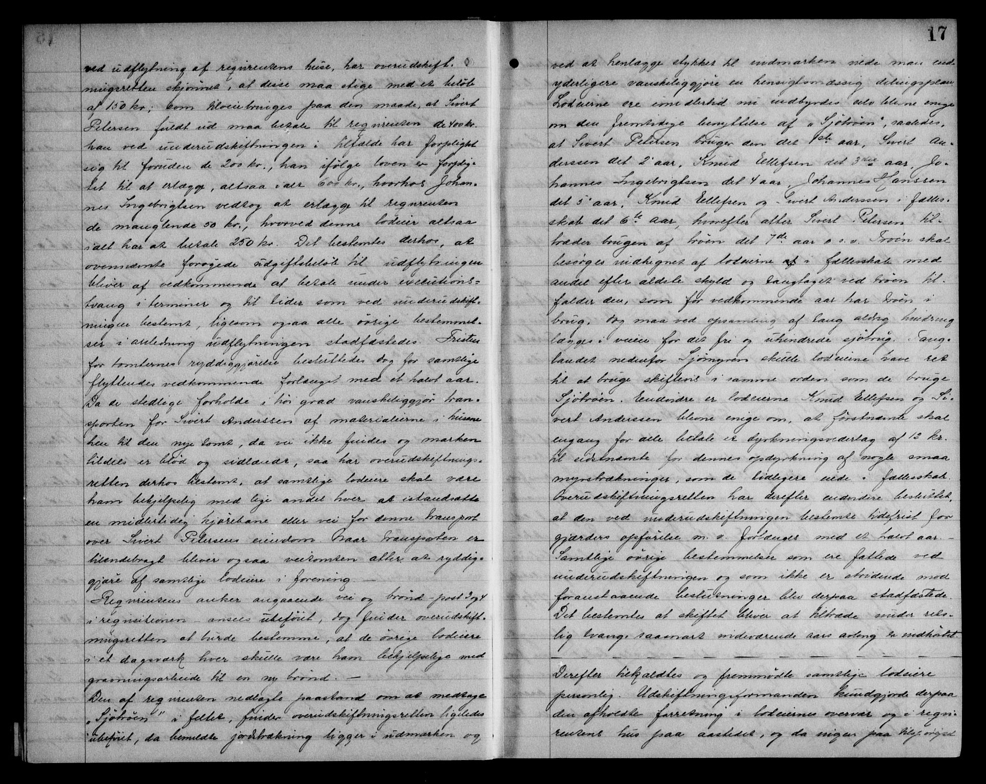 Fosen sorenskriveri, AV/SAT-A-1107/1/2/2C/L0040: Mortgage book no. 31, 1906-1907, p. 17