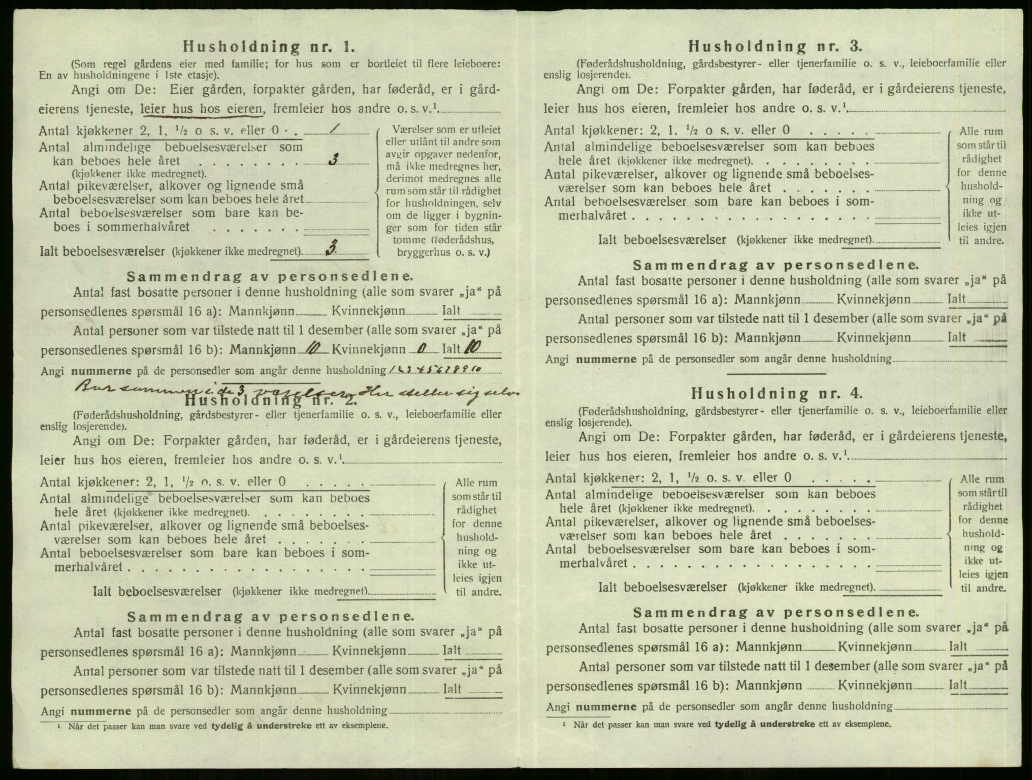 SAKO, 1920 census for Modum, 1920, p. 101