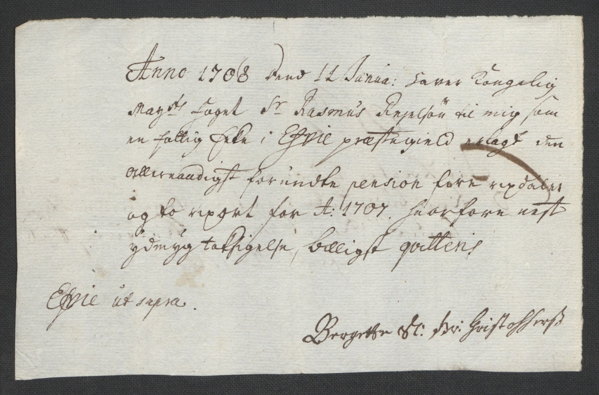 Rentekammeret inntil 1814, Reviderte regnskaper, Fogderegnskap, AV/RA-EA-4092/R40/L2448: Fogderegnskap Råbyggelag, 1706-1708, p. 213