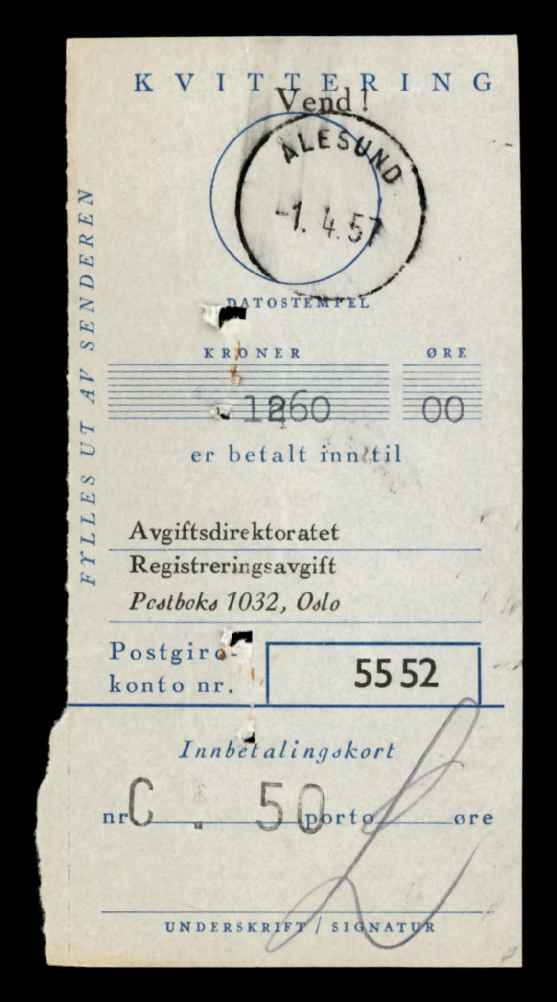 Møre og Romsdal vegkontor - Ålesund trafikkstasjon, SAT/A-4099/F/Fe/L0033: Registreringskort for kjøretøy T 12151 - T 12474, 1927-1998, p. 2409