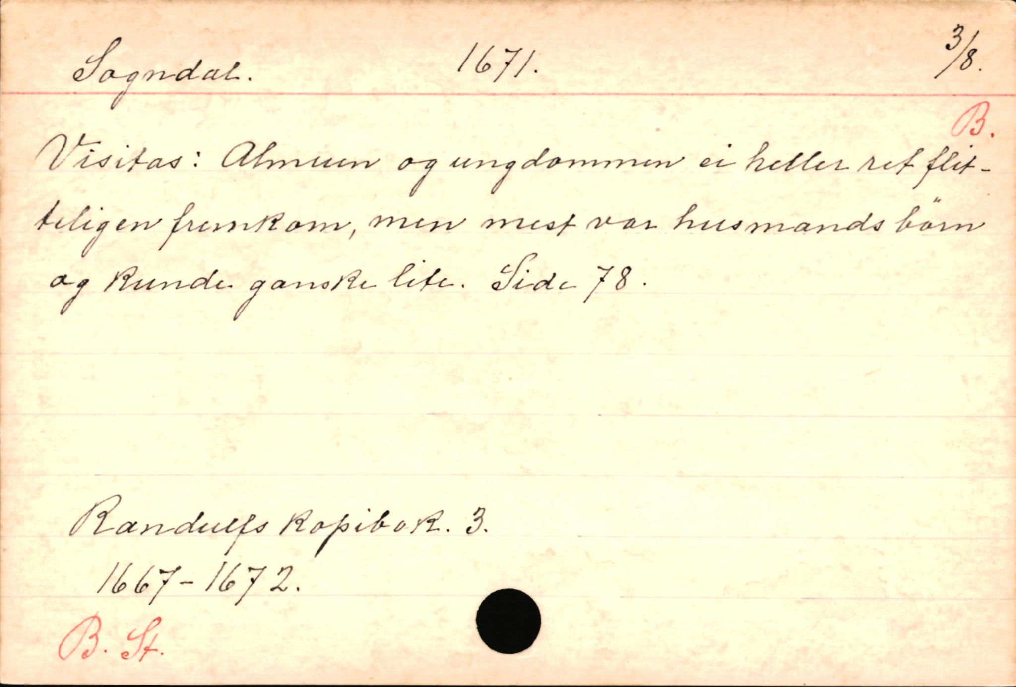 Haugen, Johannes - lærer, AV/SAB-SAB/PA-0036/01/L0001: Om klokkere og lærere, 1521-1904, p. 8699