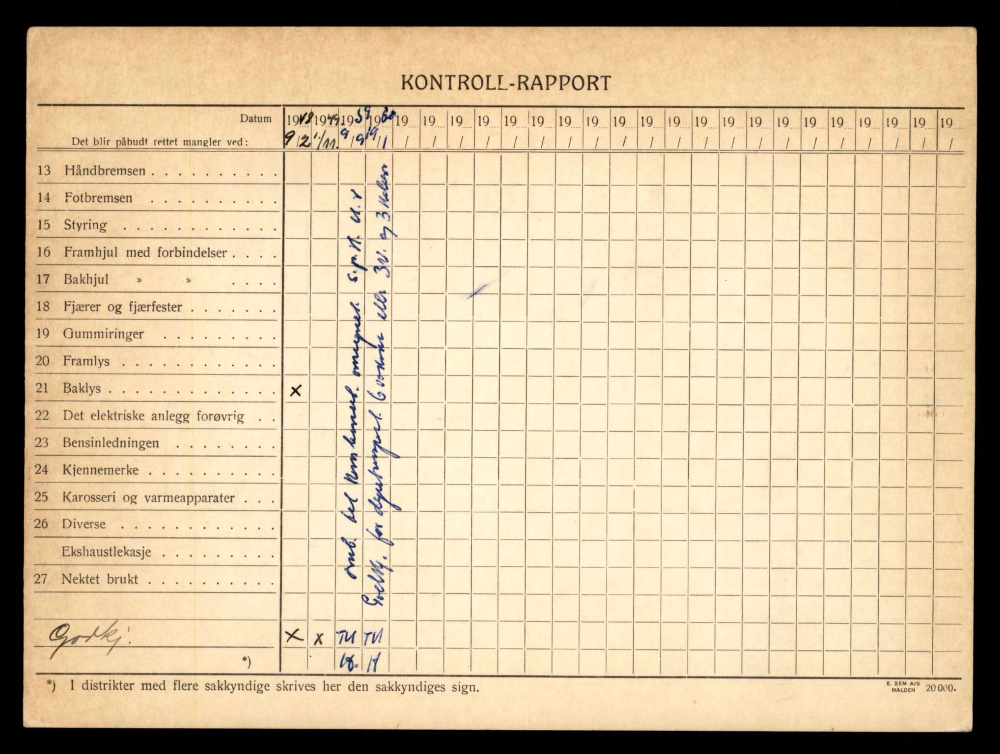 Møre og Romsdal vegkontor - Ålesund trafikkstasjon, AV/SAT-A-4099/F/Fe/L0010: Registreringskort for kjøretøy T 1050 - T 1169, 1927-1998, p. 2640