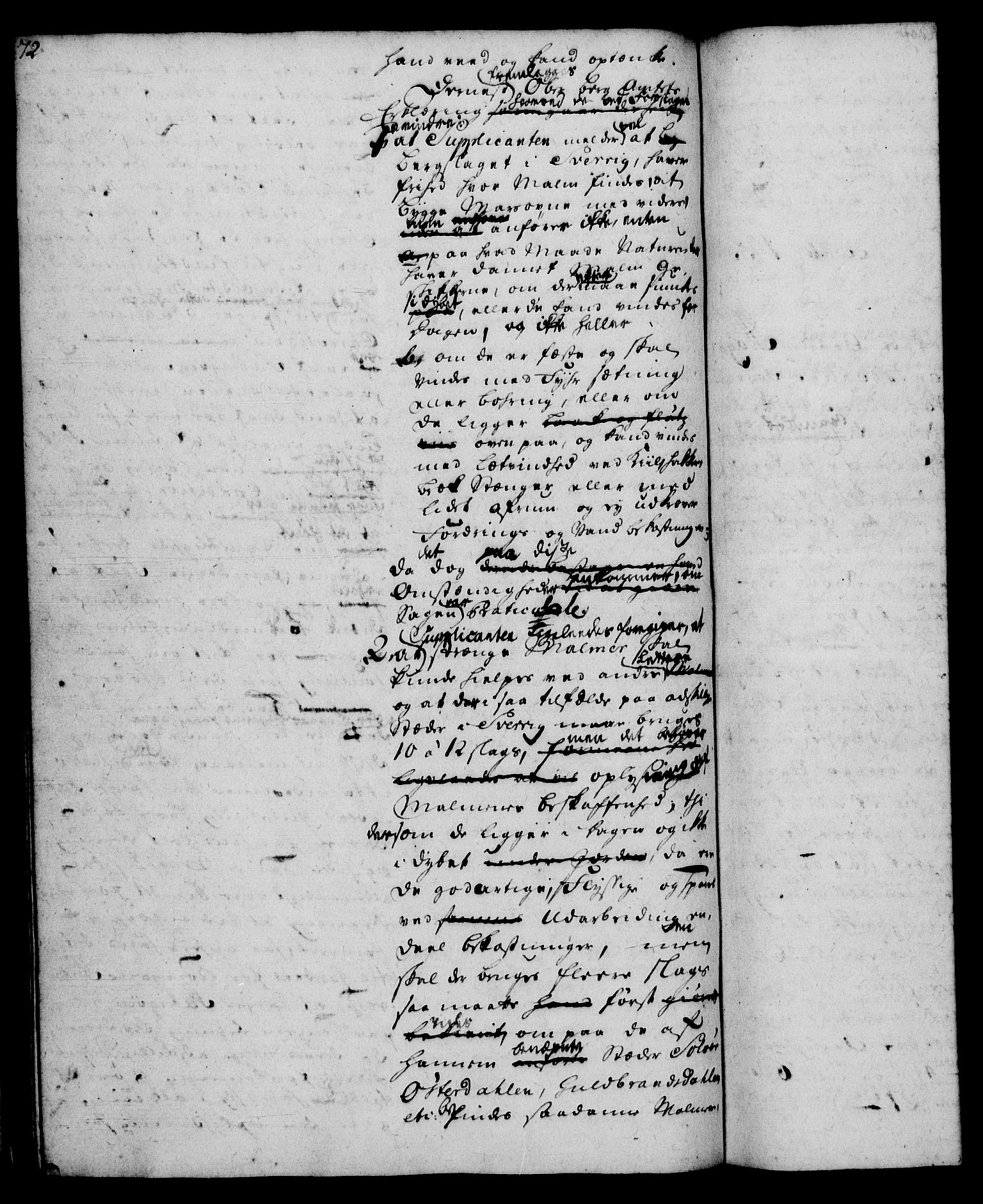 Rentekammeret, Kammerkanselliet, RA/EA-3111/G/Gh/Gha/L0032: Norsk ekstraktmemorialprotokoll (merket RK 53.77), 1753-1755, p. 72