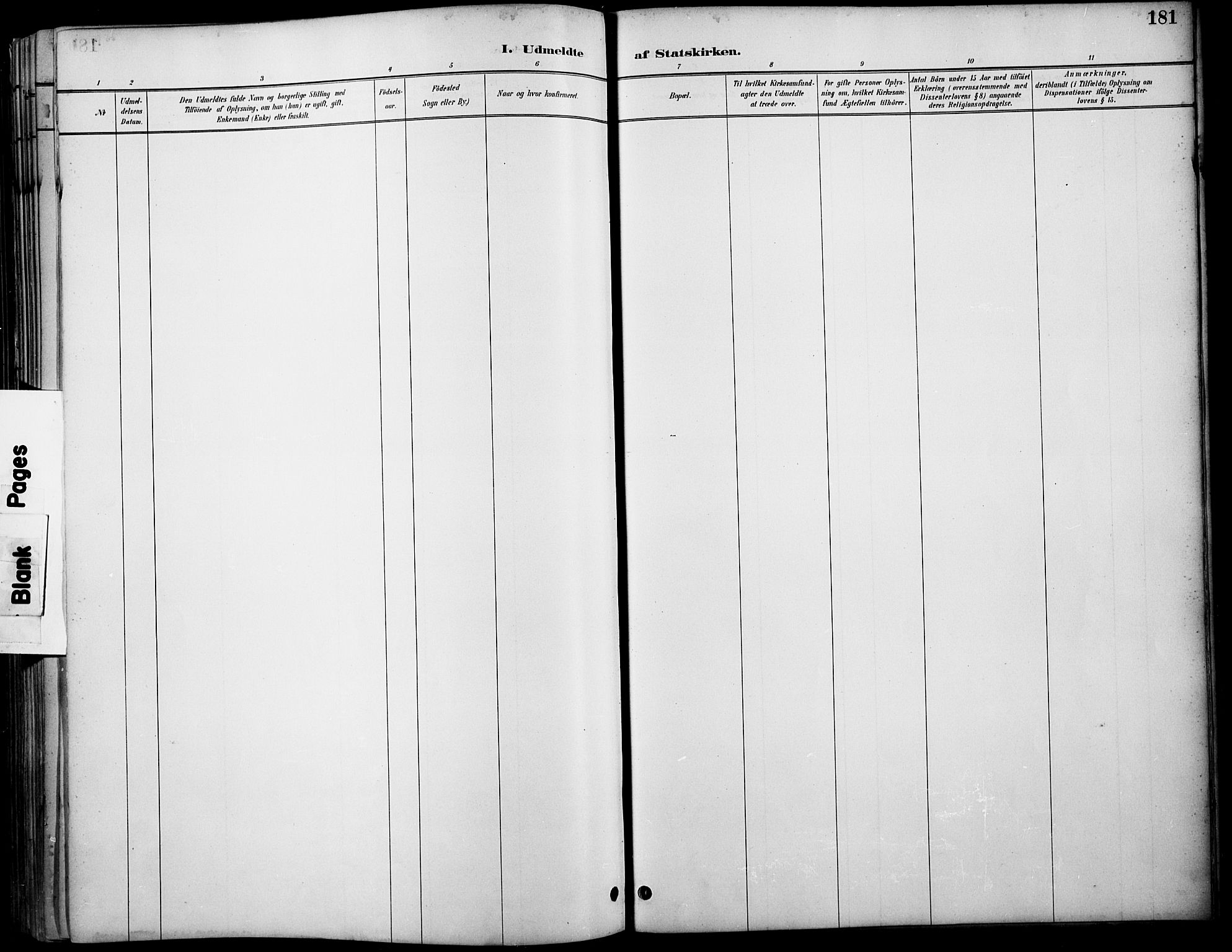 Østre Gausdal prestekontor, SAH/PREST-092/H/Ha/Haa/L0002: Parish register (official) no. 2, 1887-1897, p. 181