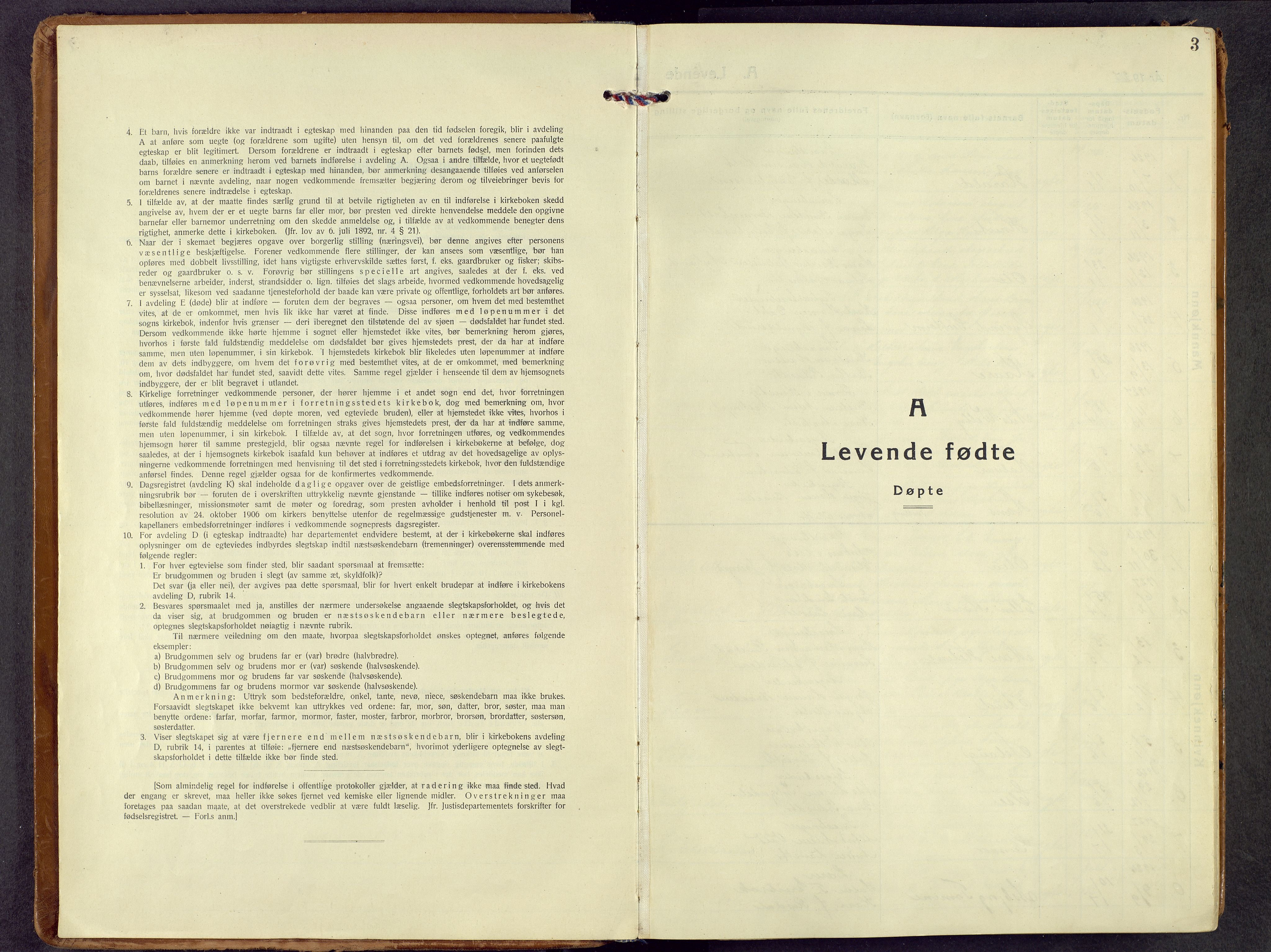 Sør-Odal prestekontor, AV/SAH-PREST-030/H/Ha/Haa/L0017: Parish register (official) no. 17, 1927-1980, p. 3