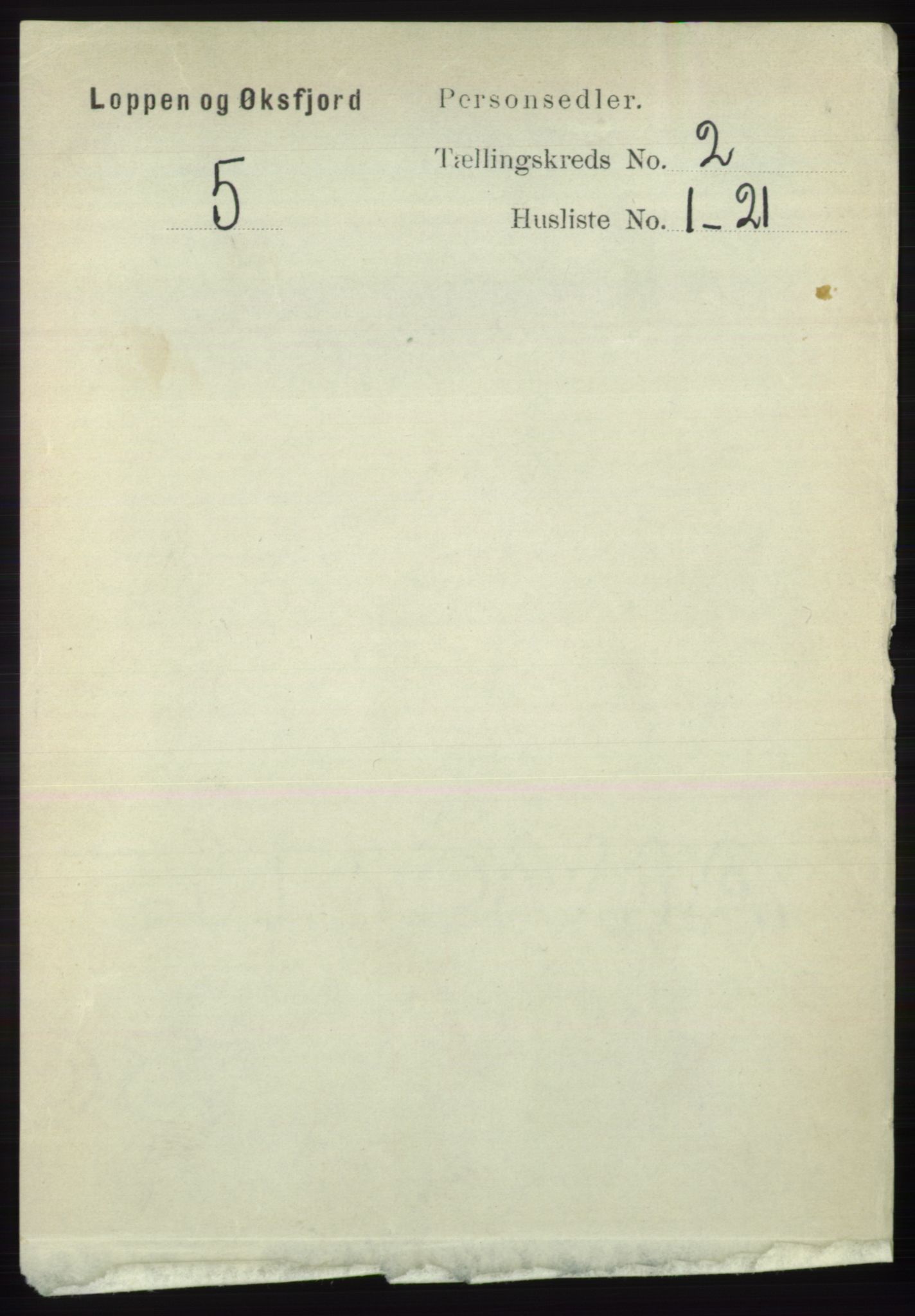 RA, 1891 census for 2014 Loppa, 1891, p. 370
