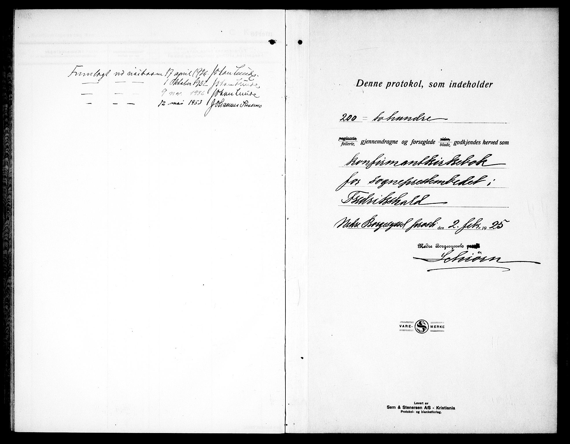 Halden prestekontor Kirkebøker, SAO/A-10909/G/Ga/L0013: Parish register (copy) no. 13, 1924-1939