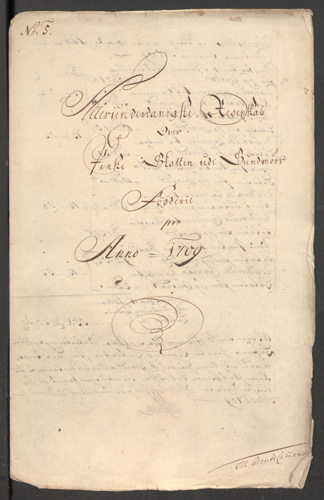 Rentekammeret inntil 1814, Reviderte regnskaper, Fogderegnskap, RA/EA-4092/R54/L3562: Fogderegnskap Sunnmøre, 1708-1709, p. 341