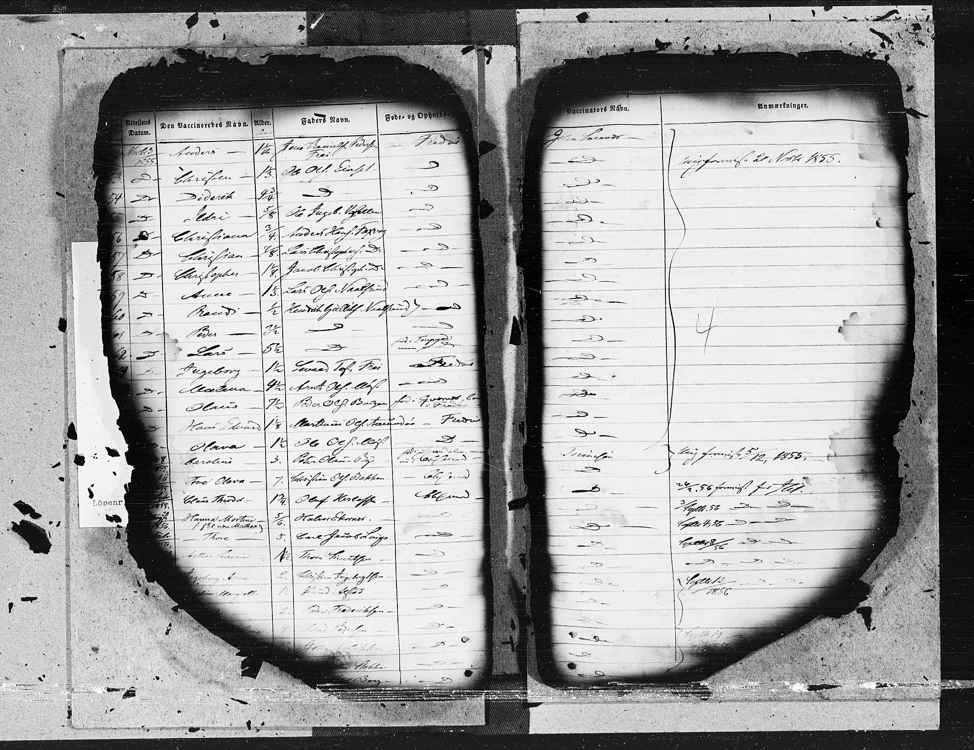 Kristiansund sokneprestkontor, AV/SAT-A-1068/1/I/I1: Parish register (official) no. 2b, 1855-1865, p. 4