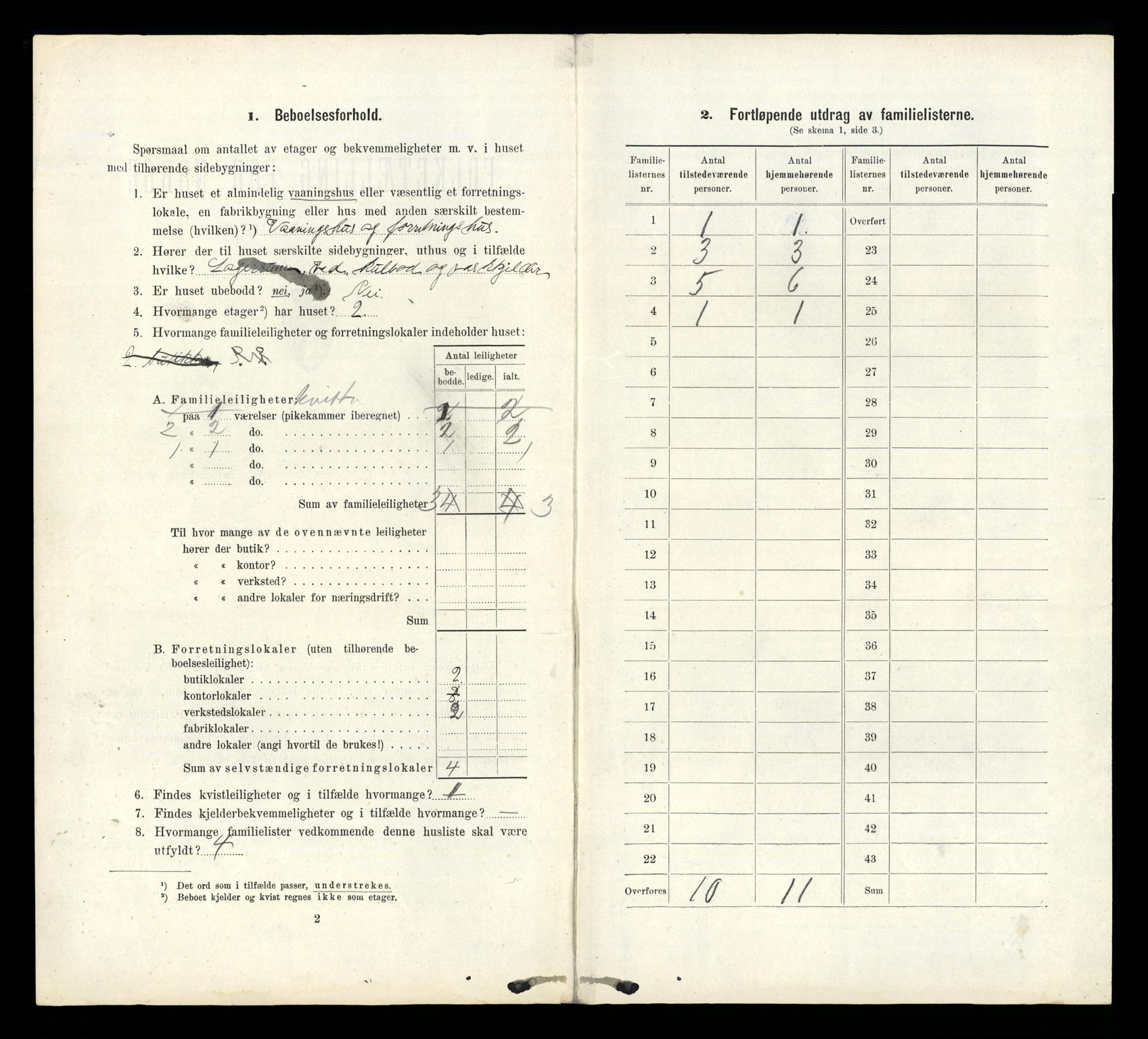 RA, 1910 census for Stavanger, 1910, p. 16551