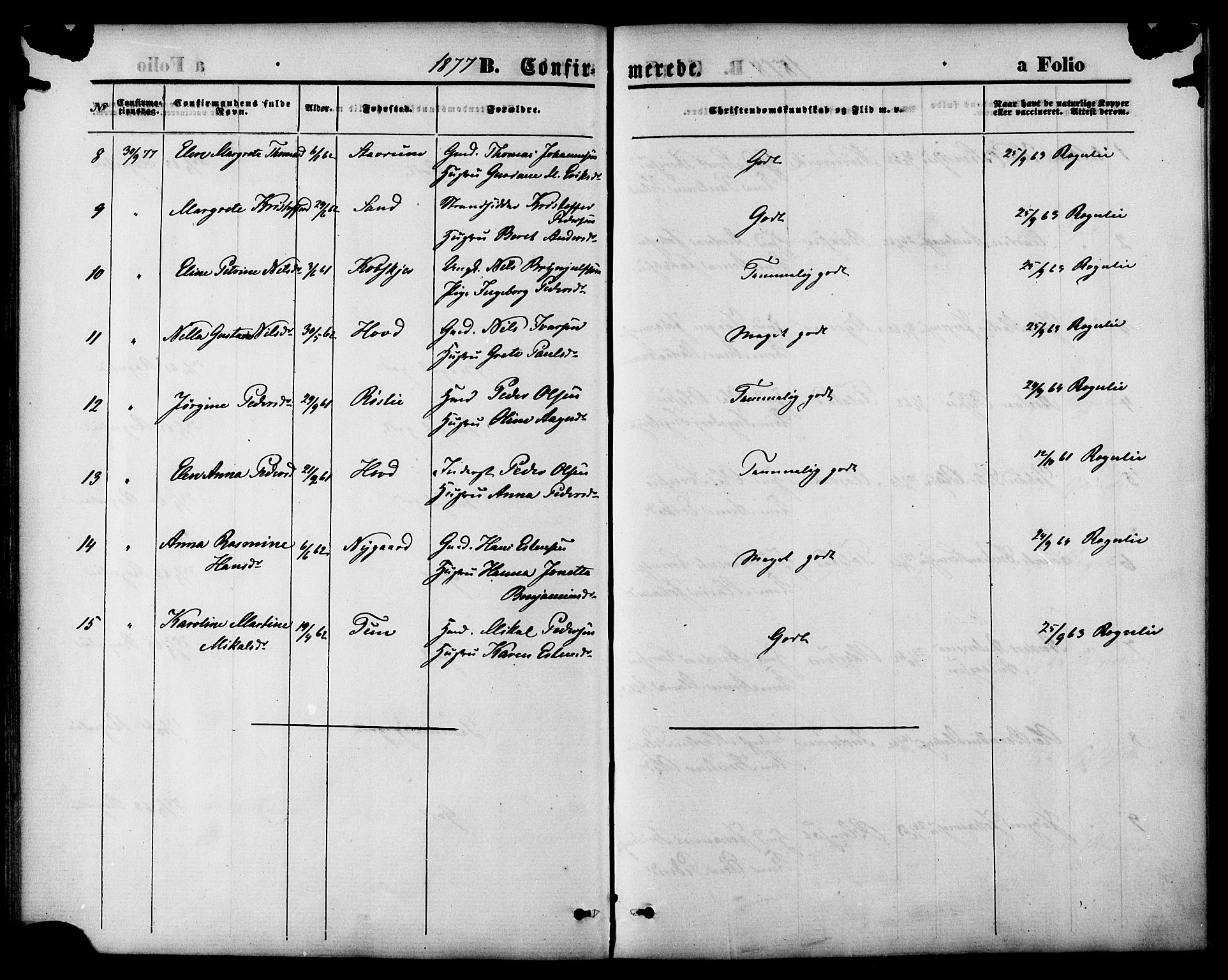 Ministerialprotokoller, klokkerbøker og fødselsregistre - Nord-Trøndelag, SAT/A-1458/744/L0419: Parish register (official) no. 744A03, 1867-1881, p. 92