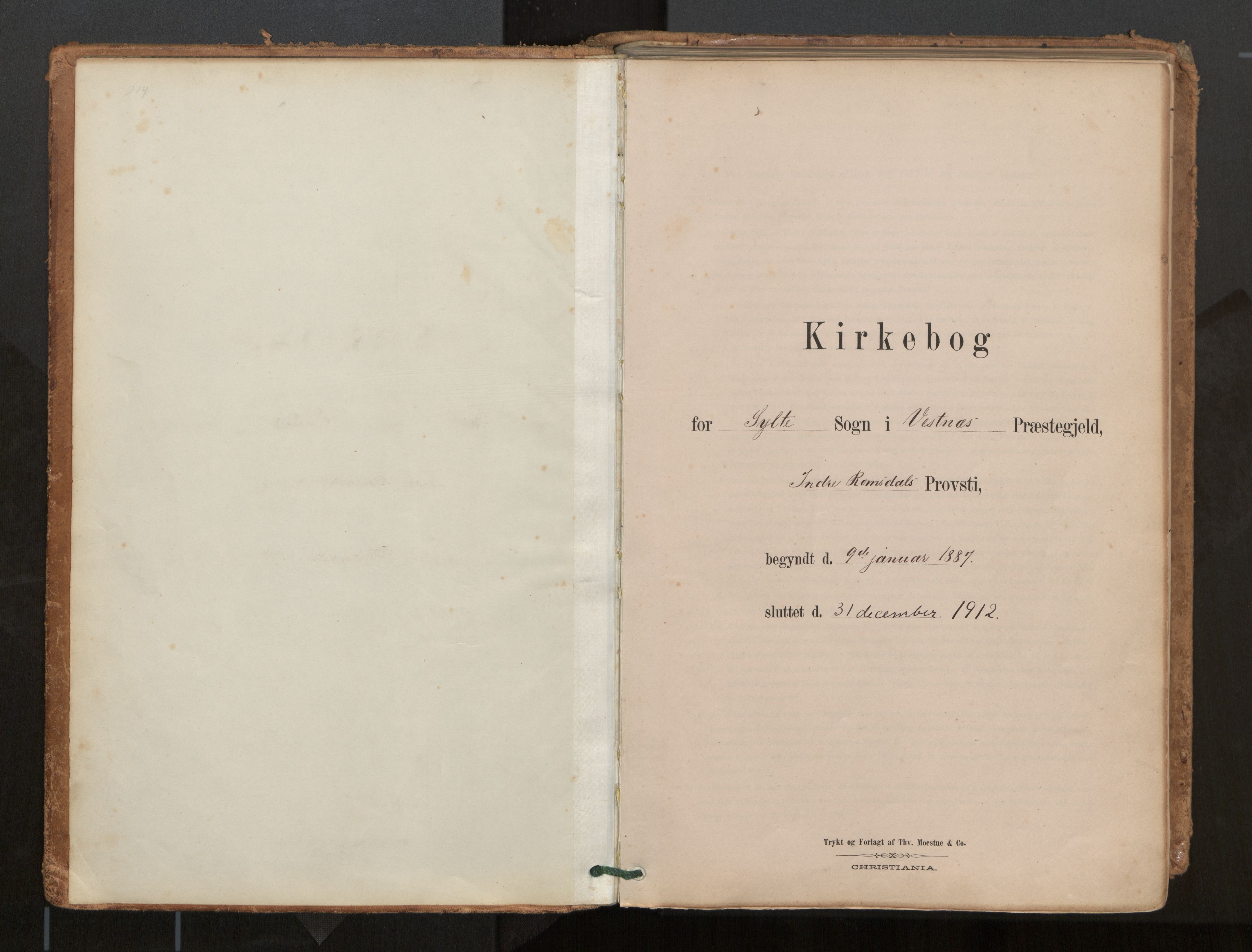 Ministerialprotokoller, klokkerbøker og fødselsregistre - Møre og Romsdal, SAT/A-1454/541/L0545a: Parish register (official) no. 541A03, 1887-1912