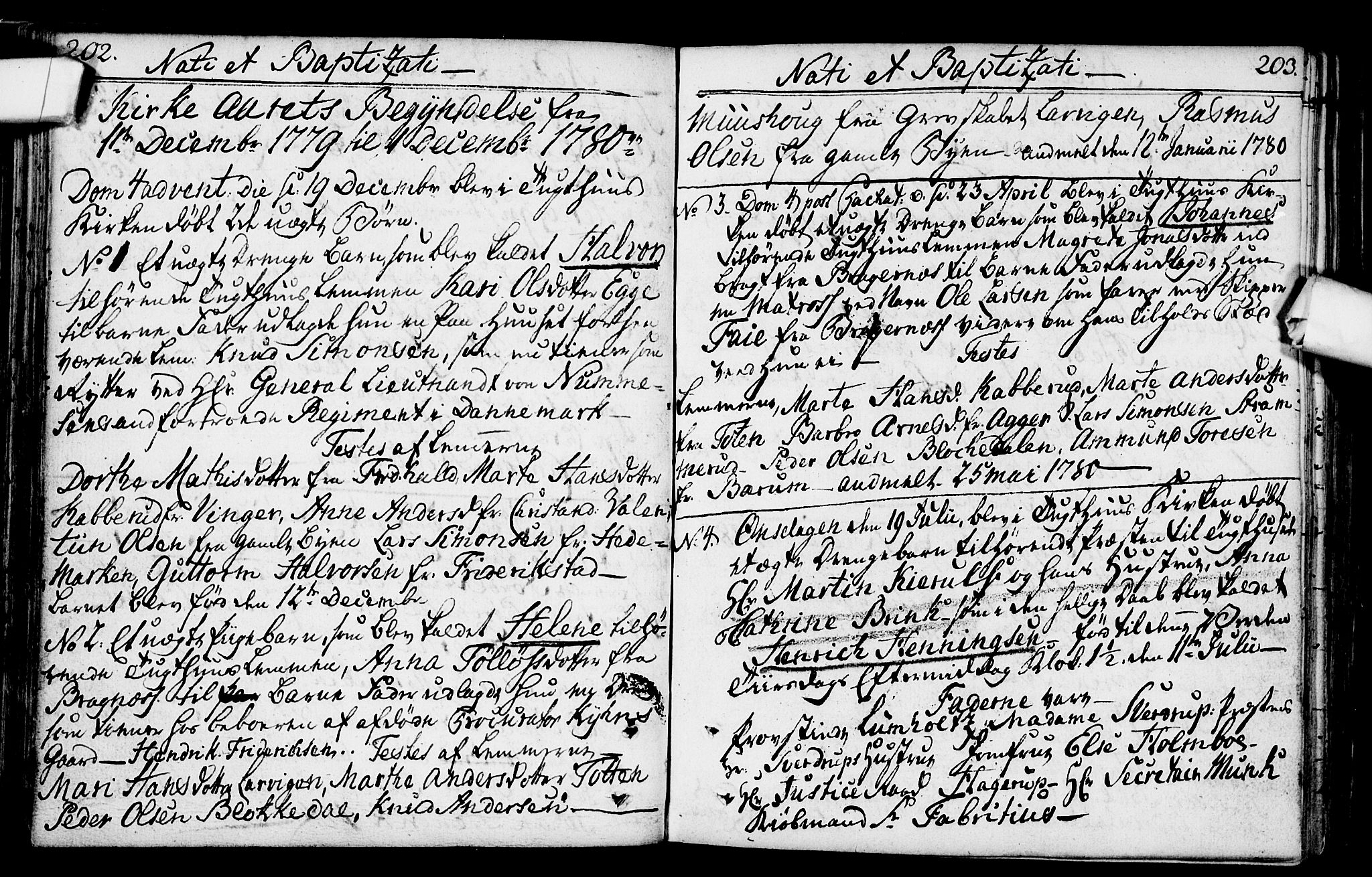 Kristiania tukthusprest Kirkebøker, SAO/A-10881/F/Fa/L0001: Parish register (official) no. 1, 1758-1828, p. 202-203