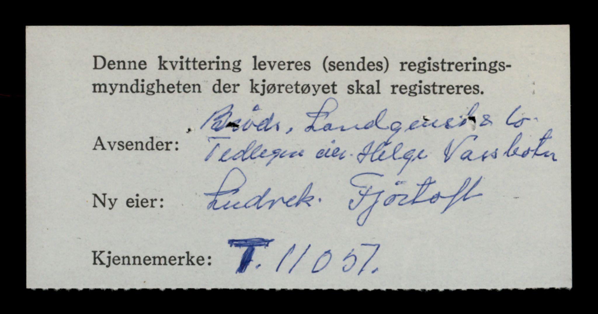 Møre og Romsdal vegkontor - Ålesund trafikkstasjon, AV/SAT-A-4099/F/Fe/L0026: Registreringskort for kjøretøy T 11046 - T 11160, 1927-1998, p. 132