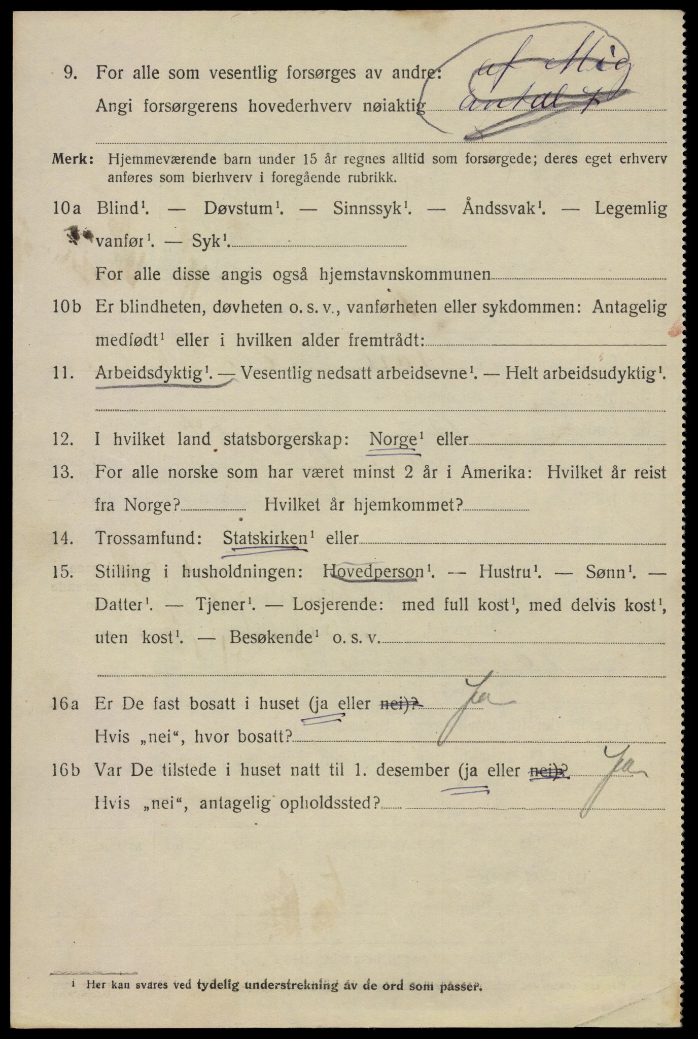 SAO, 1920 census for Aker, 1920, p. 106335