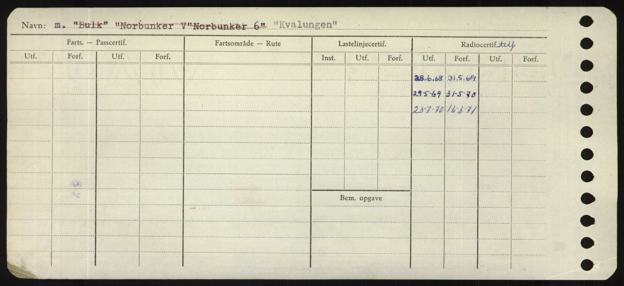 Sjøfartsdirektoratet med forløpere, Skipsmålingen, AV/RA-S-1627/H/Hd/L0021: Fartøy, Kor-Kår, p. 276