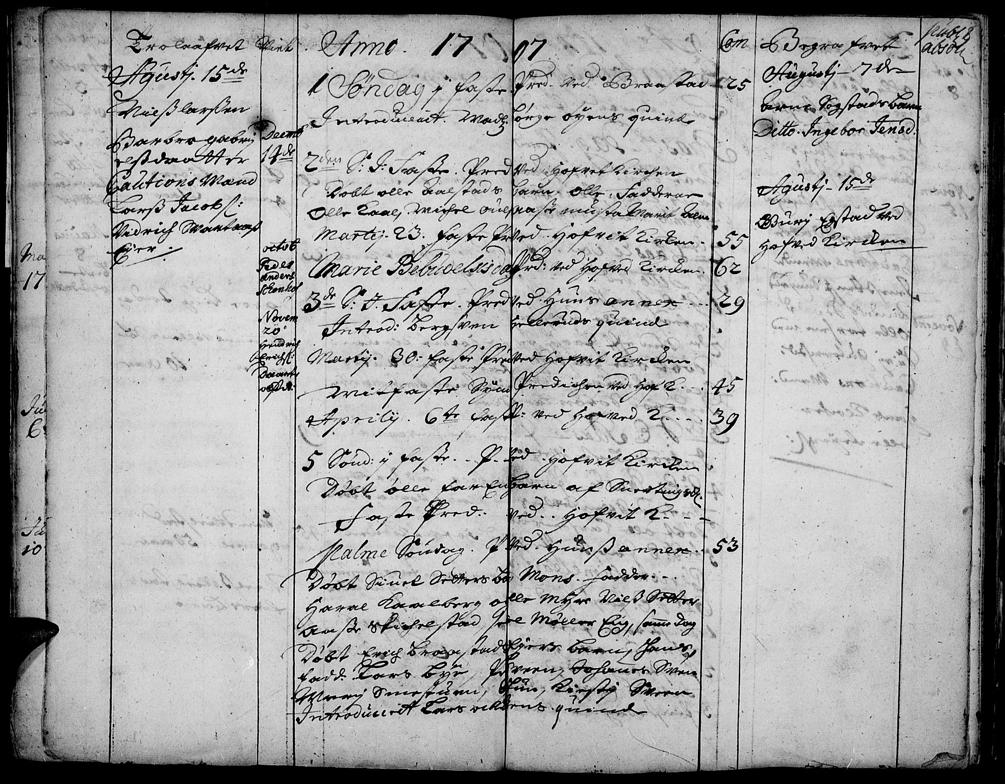 Vardal prestekontor, AV/SAH-PREST-100/H/Ha/Haa/L0001: Parish register (official) no. 1, 1706-1748, p. 8