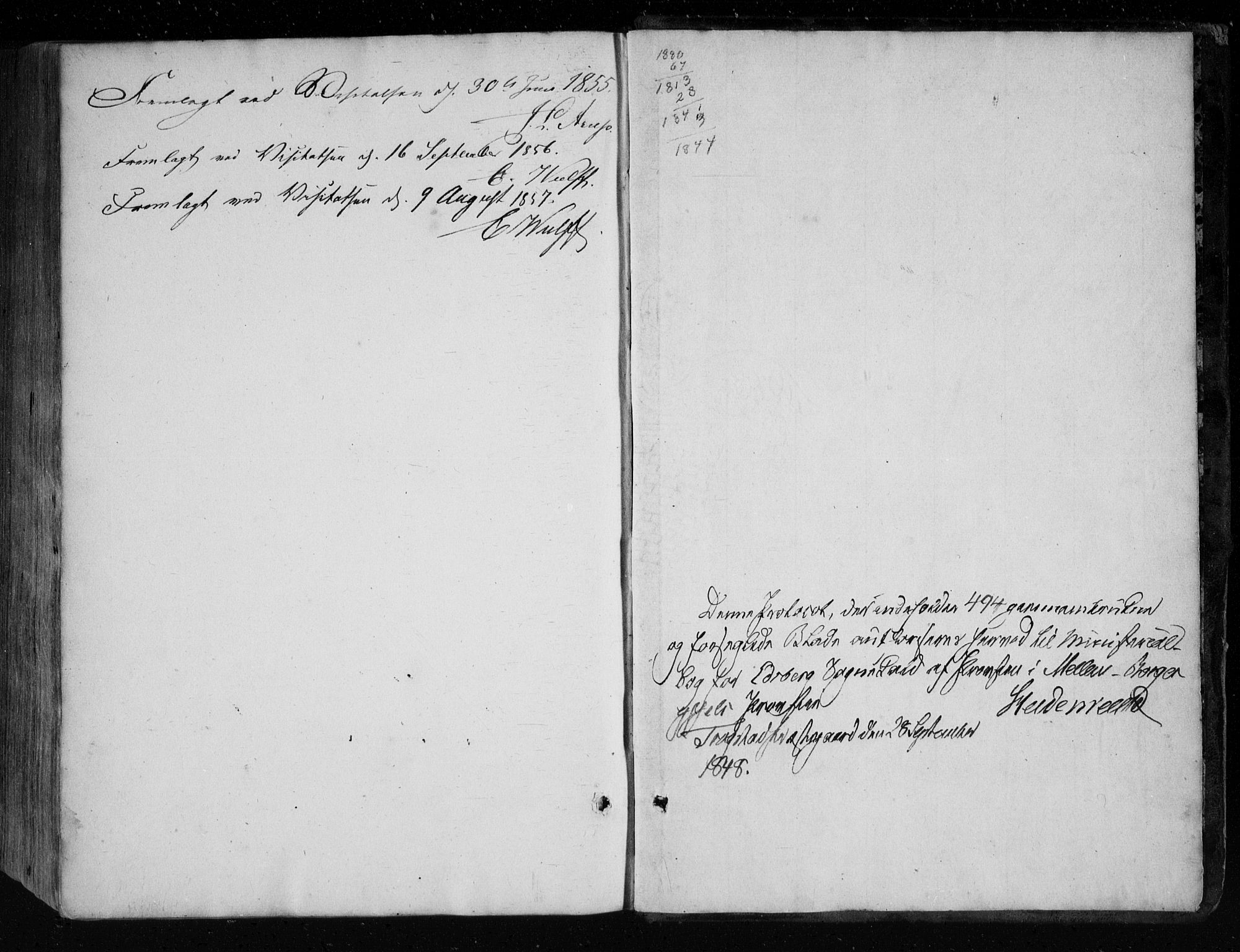 Eidsberg prestekontor Kirkebøker, AV/SAO-A-10905/F/Fa/L0009: Parish register (official) no. I 9, 1849-1856