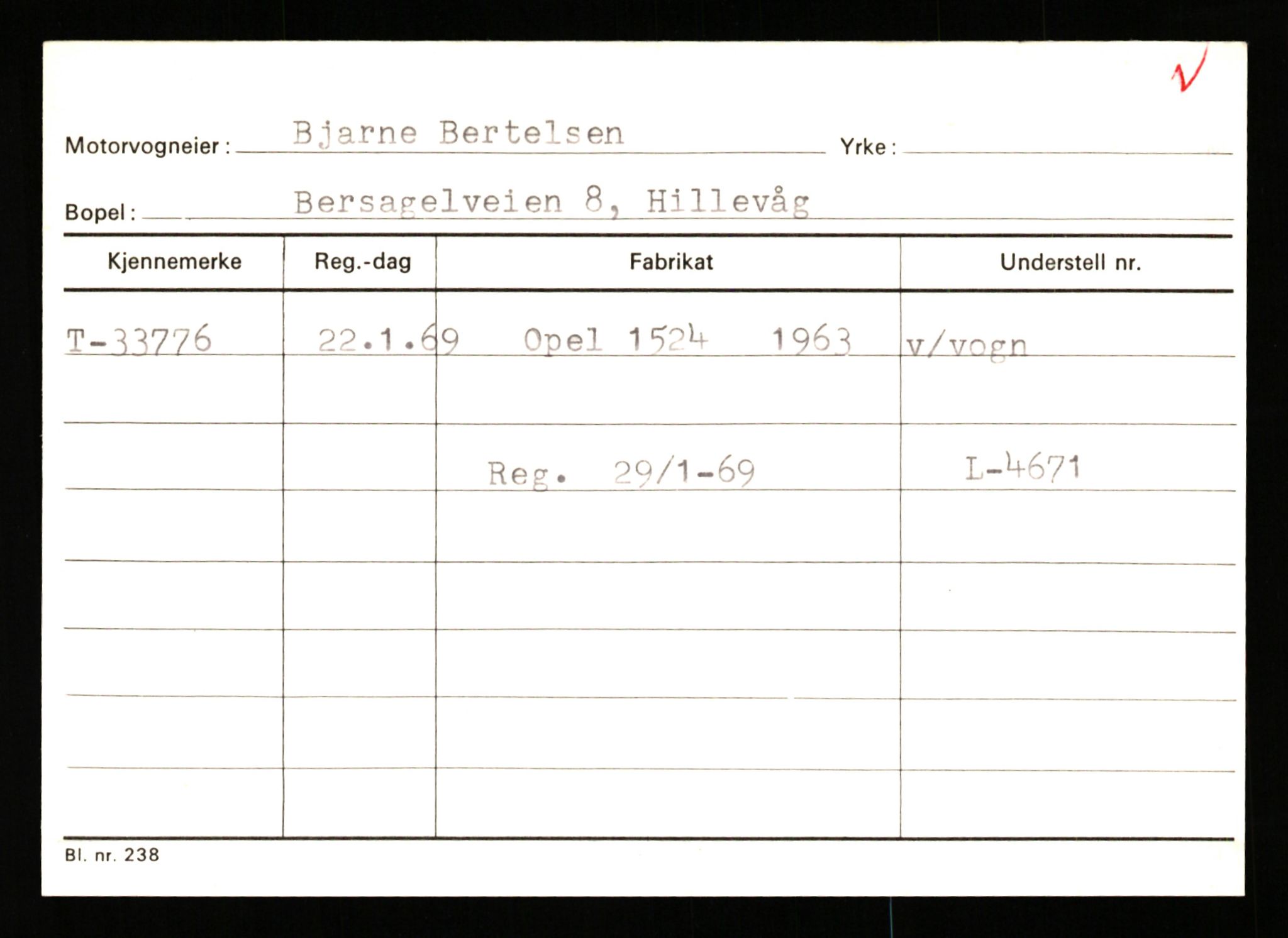 Stavanger trafikkstasjon, AV/SAST-A-101942/0/G/L0005: Registreringsnummer: 23000 - 34245, 1930-1971, p. 3340