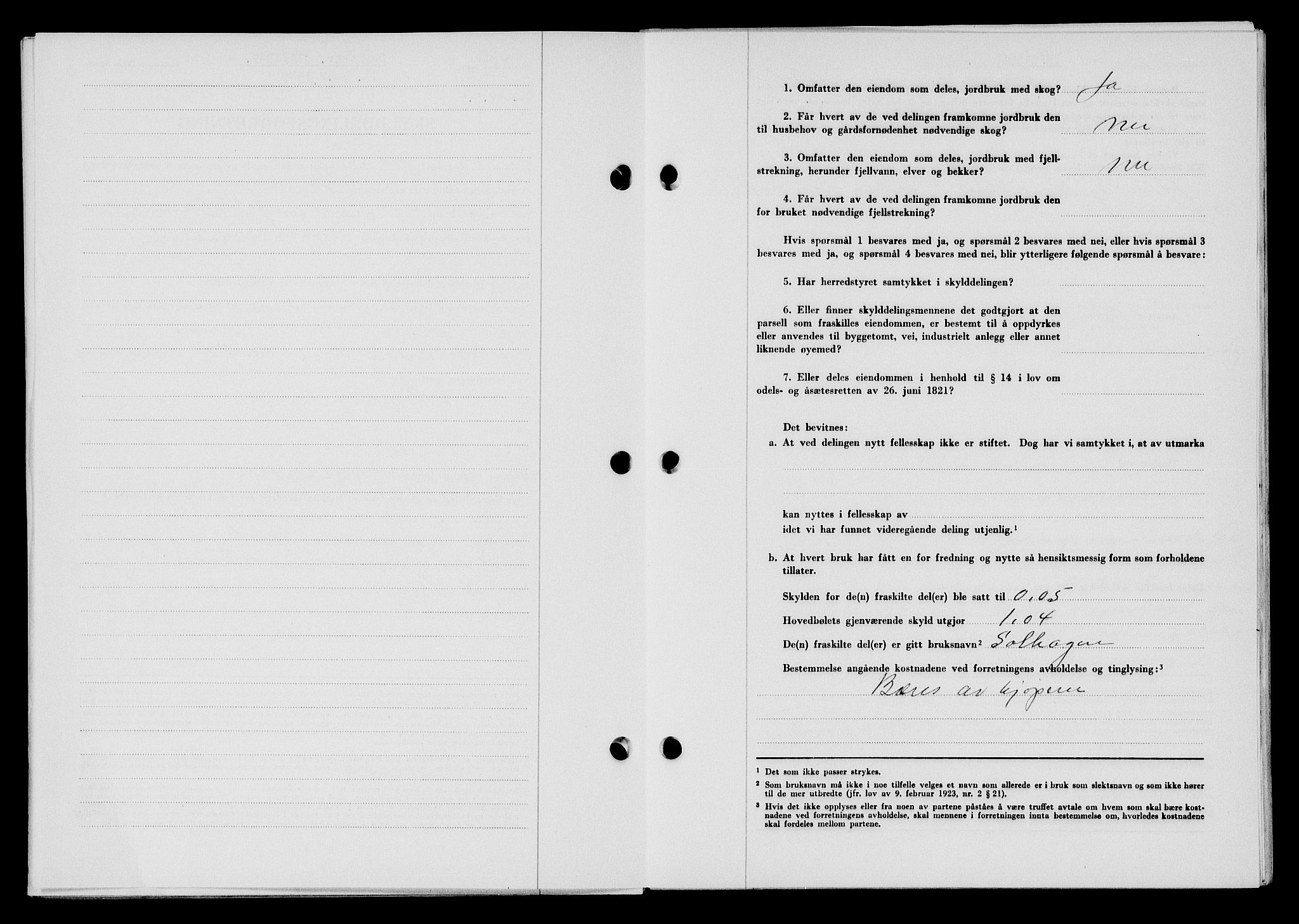 Flekkefjord sorenskriveri, SAK/1221-0001/G/Gb/Gba/L0065: Mortgage book no. A-13, 1949-1949, Diary no: : 831/1949