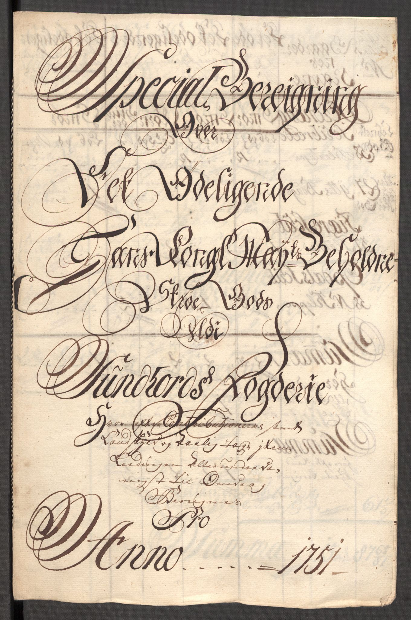 Rentekammeret inntil 1814, Reviderte regnskaper, Fogderegnskap, AV/RA-EA-4092/R48/L3056: Fogderegnskap Sunnhordland og Hardanger, 1751, p. 178