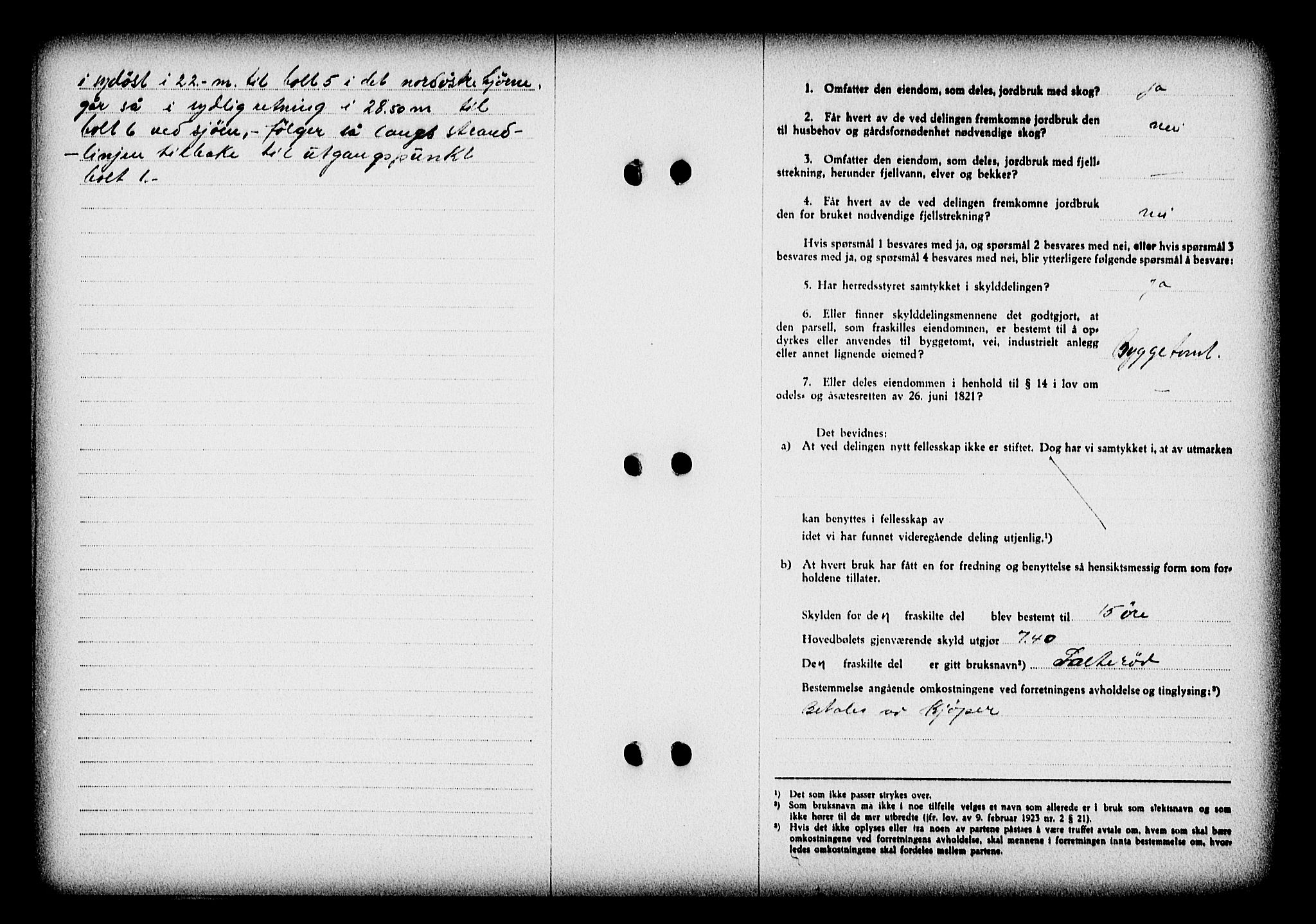 Nedenes sorenskriveri, AV/SAK-1221-0006/G/Gb/Gba/L0047: Mortgage book no. A-I, 1939-1940, Diary no: : 648/1940