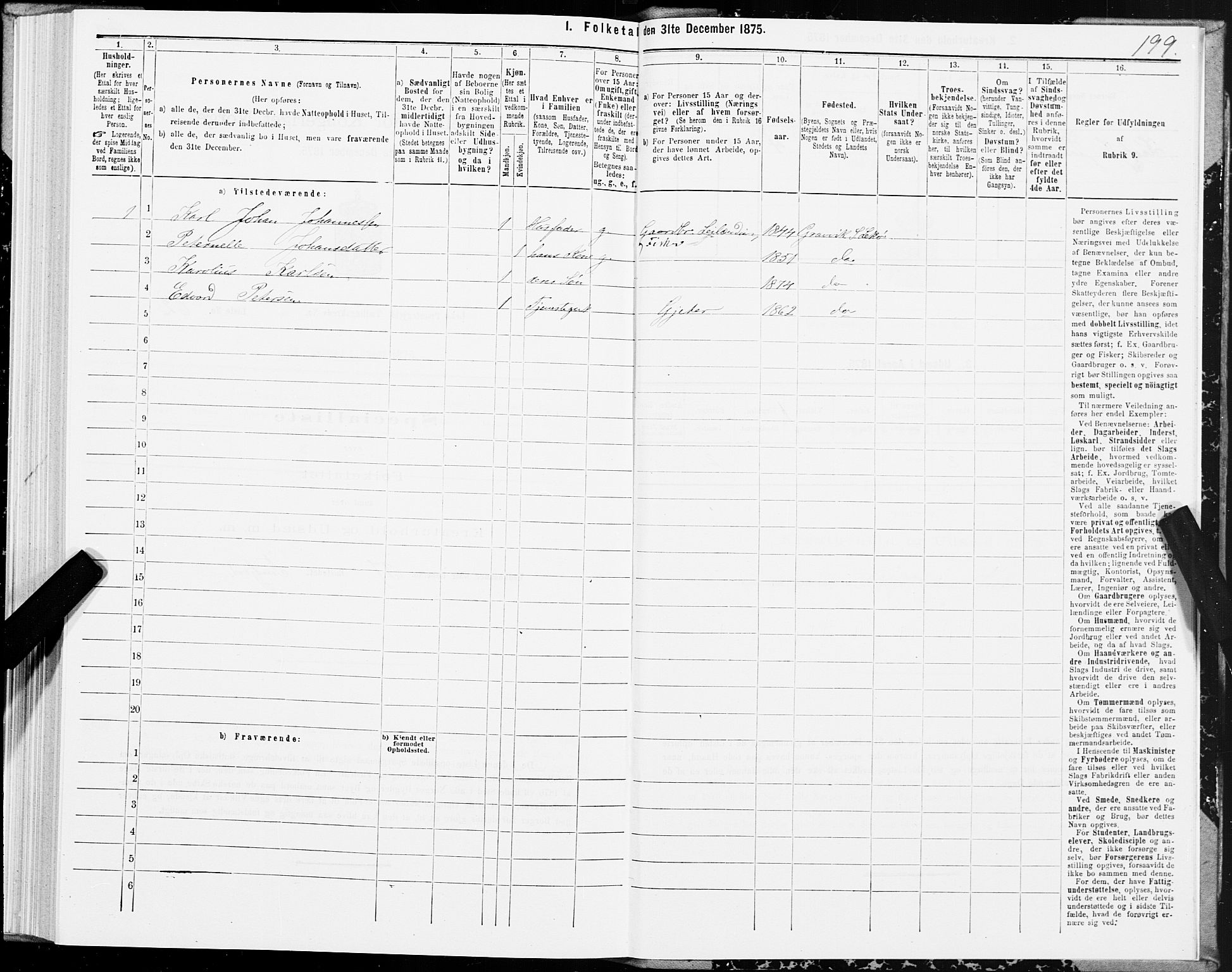 SAT, 1875 census for 1755P Leka, 1875, p. 1199