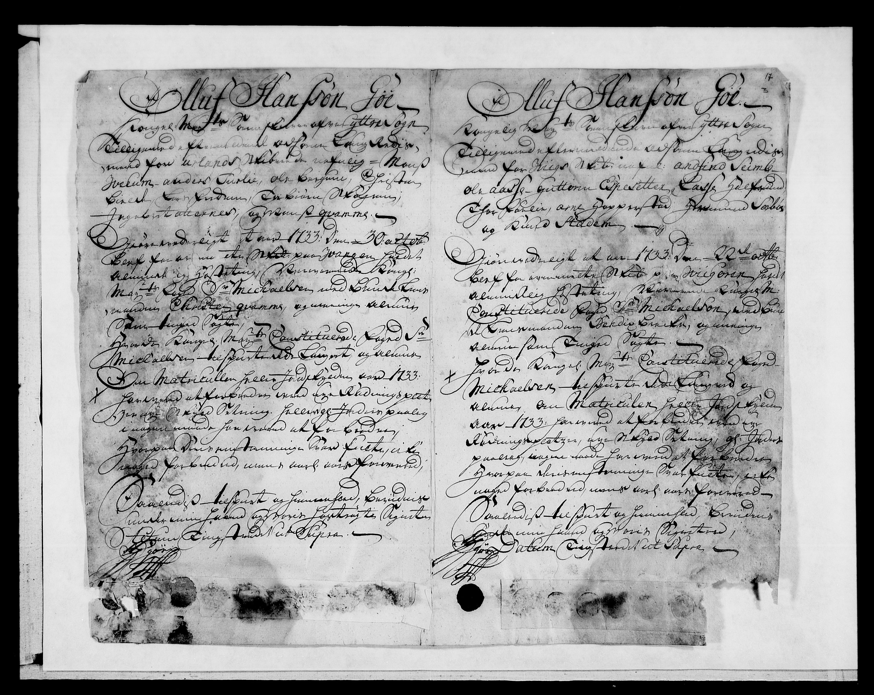Rentekammeret inntil 1814, Reviderte regnskaper, Fogderegnskap, AV/RA-EA-4092/R52/L3337: Fogderegnskap Sogn, 1733, p. 53