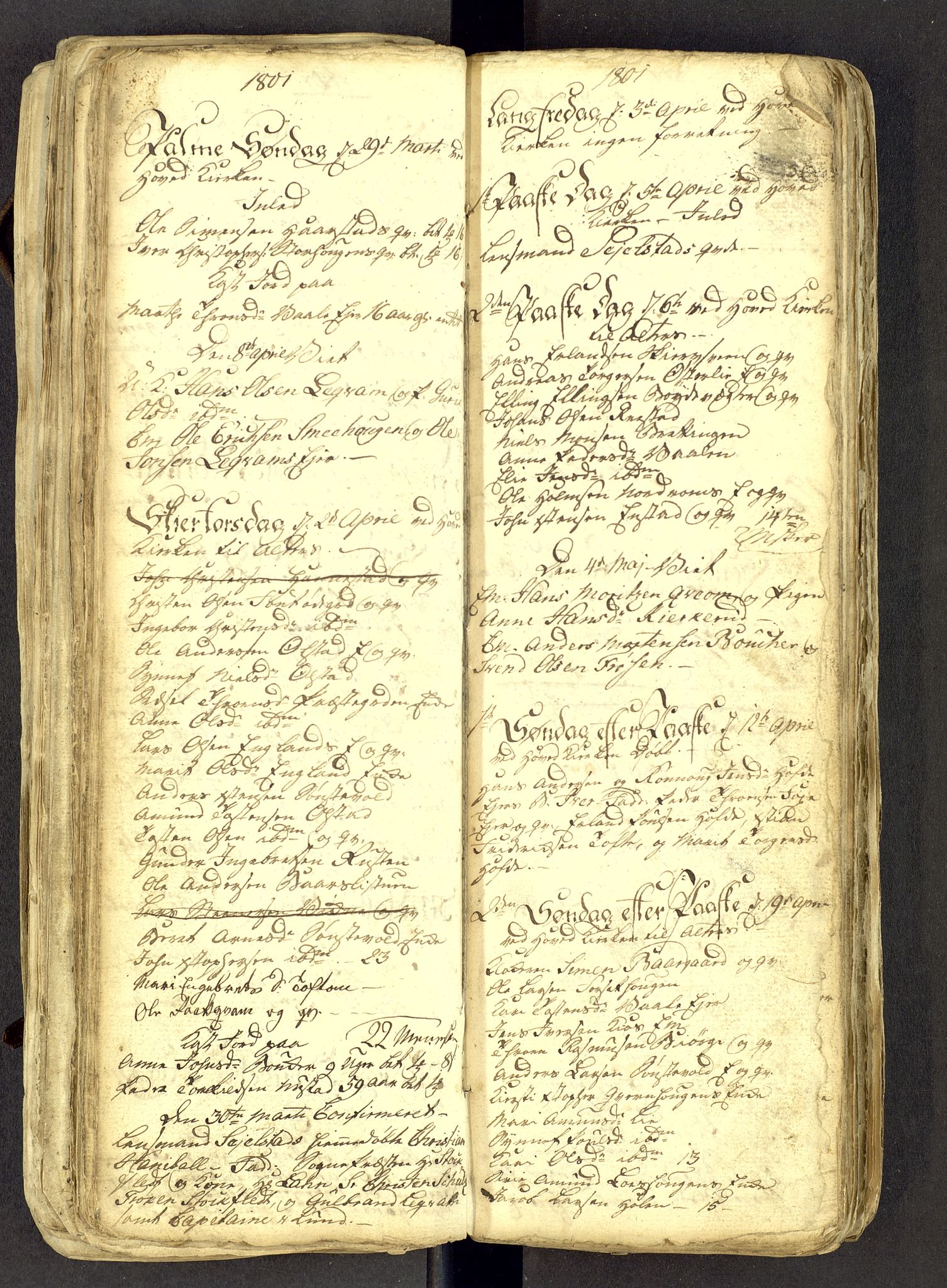 Gausdal prestekontor, AV/SAH-PREST-090/H/Ha: Parish register draft no. -, 1794-1811