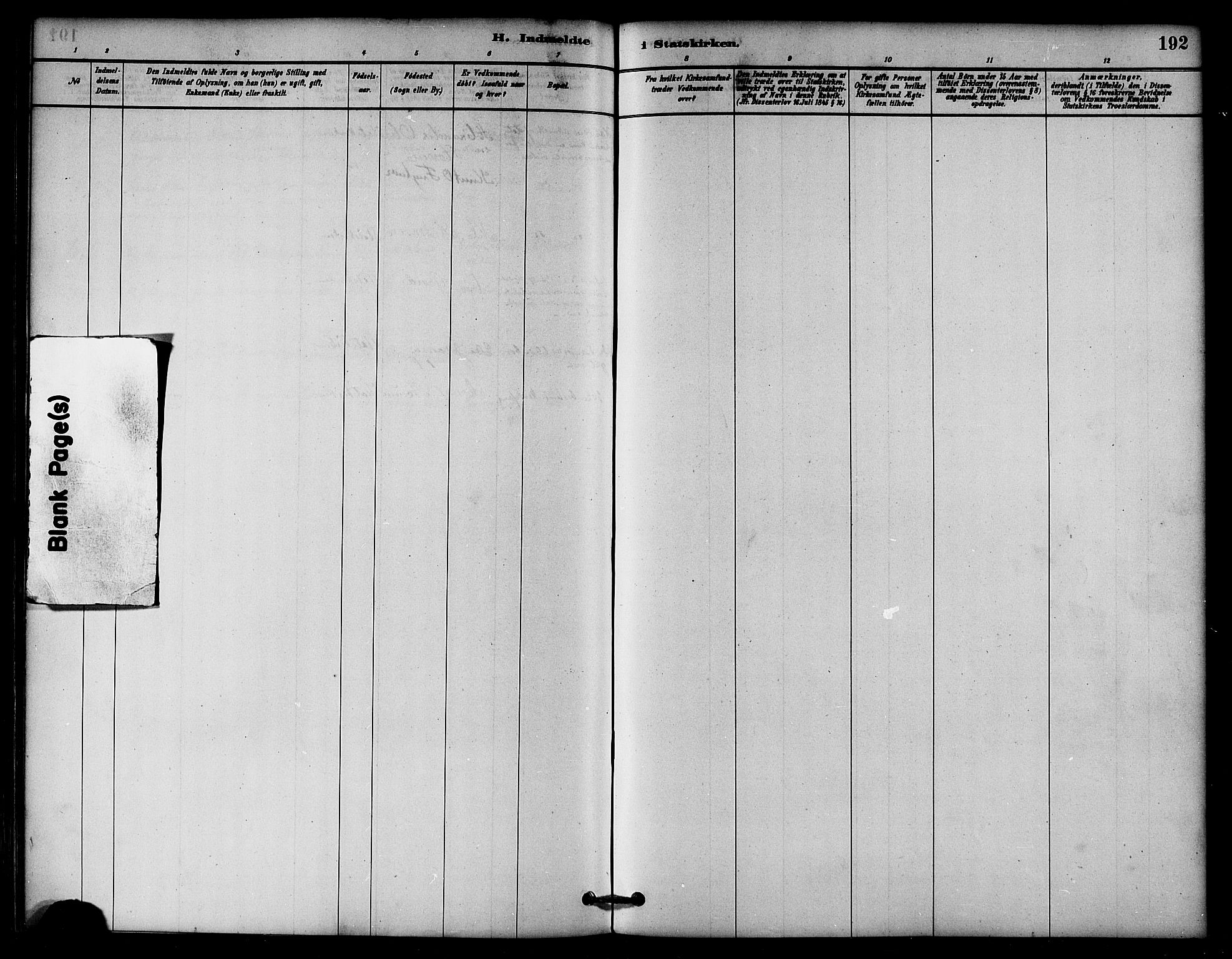Ministerialprotokoller, klokkerbøker og fødselsregistre - Nord-Trøndelag, SAT/A-1458/764/L0555: Parish register (official) no. 764A10, 1881-1896, p. 192