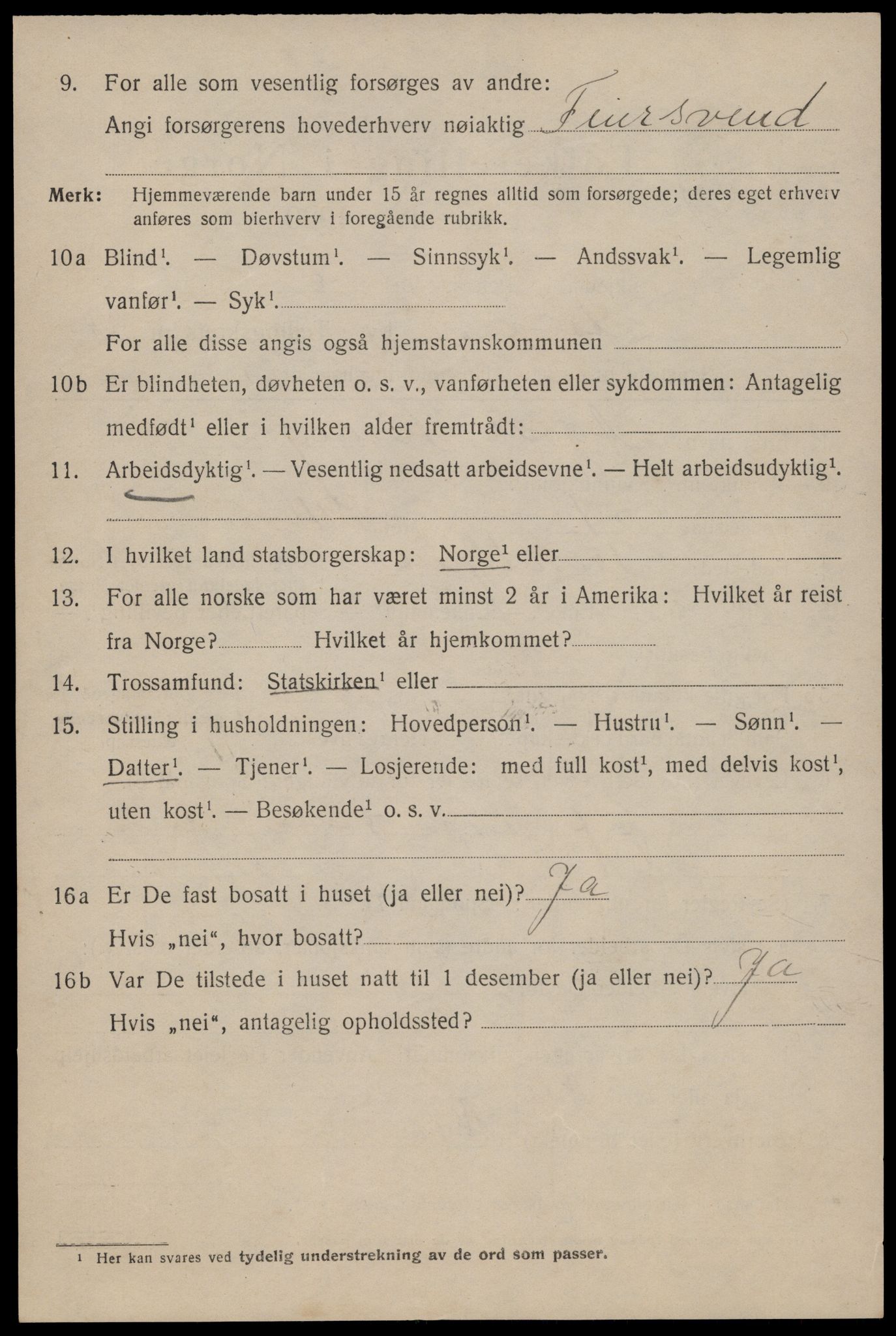 SAST, 1920 census for Stavanger, 1920, p. 97373