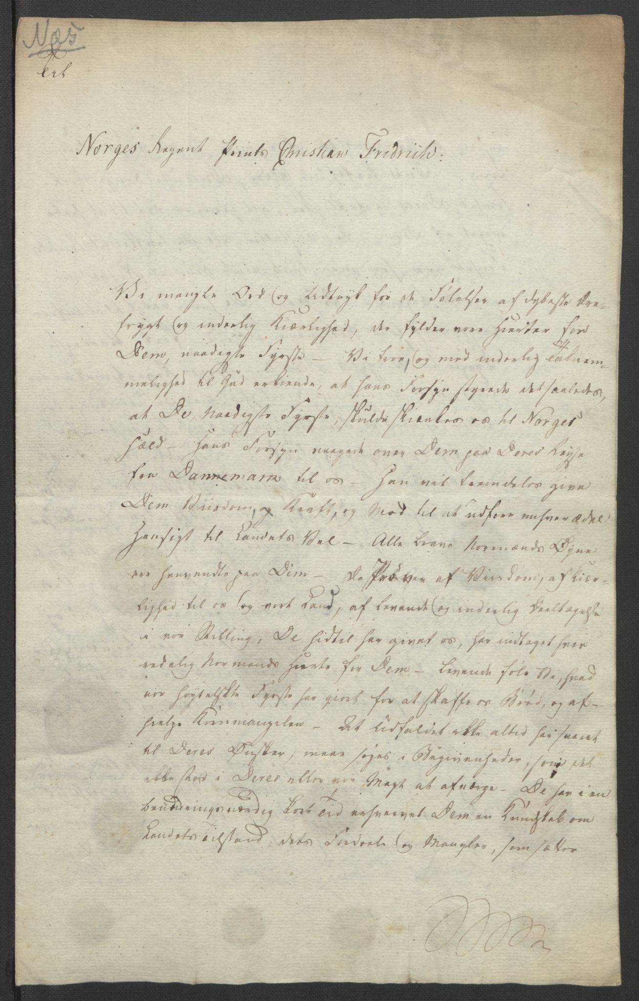 Statsrådssekretariatet, AV/RA-S-1001/D/Db/L0007: Fullmakter for Eidsvollsrepresentantene i 1814. , 1814, p. 196