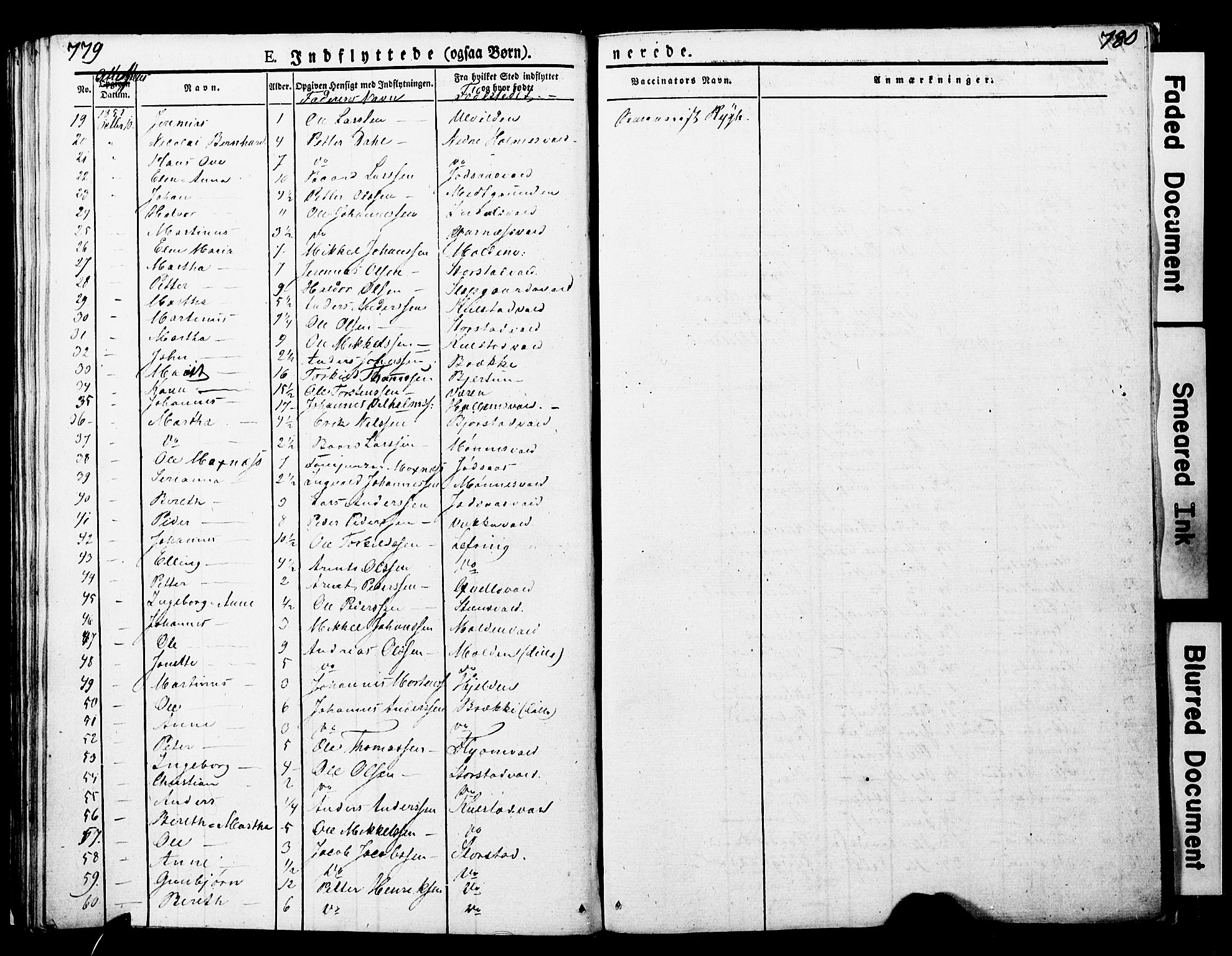 Ministerialprotokoller, klokkerbøker og fødselsregistre - Nord-Trøndelag, SAT/A-1458/723/L0243: Parish register (official) no. 723A12, 1822-1851, p. 779-780