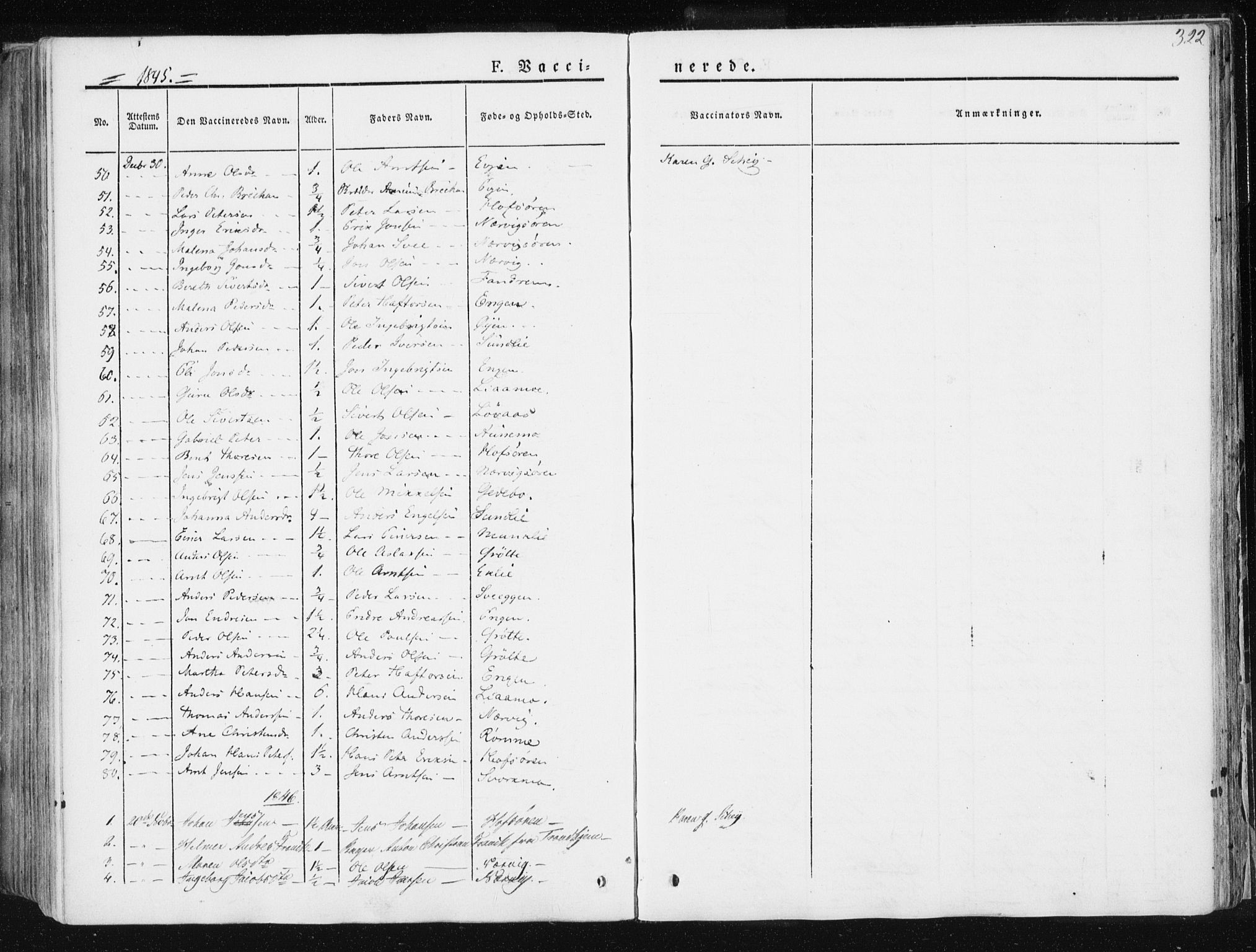 Ministerialprotokoller, klokkerbøker og fødselsregistre - Sør-Trøndelag, SAT/A-1456/668/L0805: Parish register (official) no. 668A05, 1840-1853, p. 322