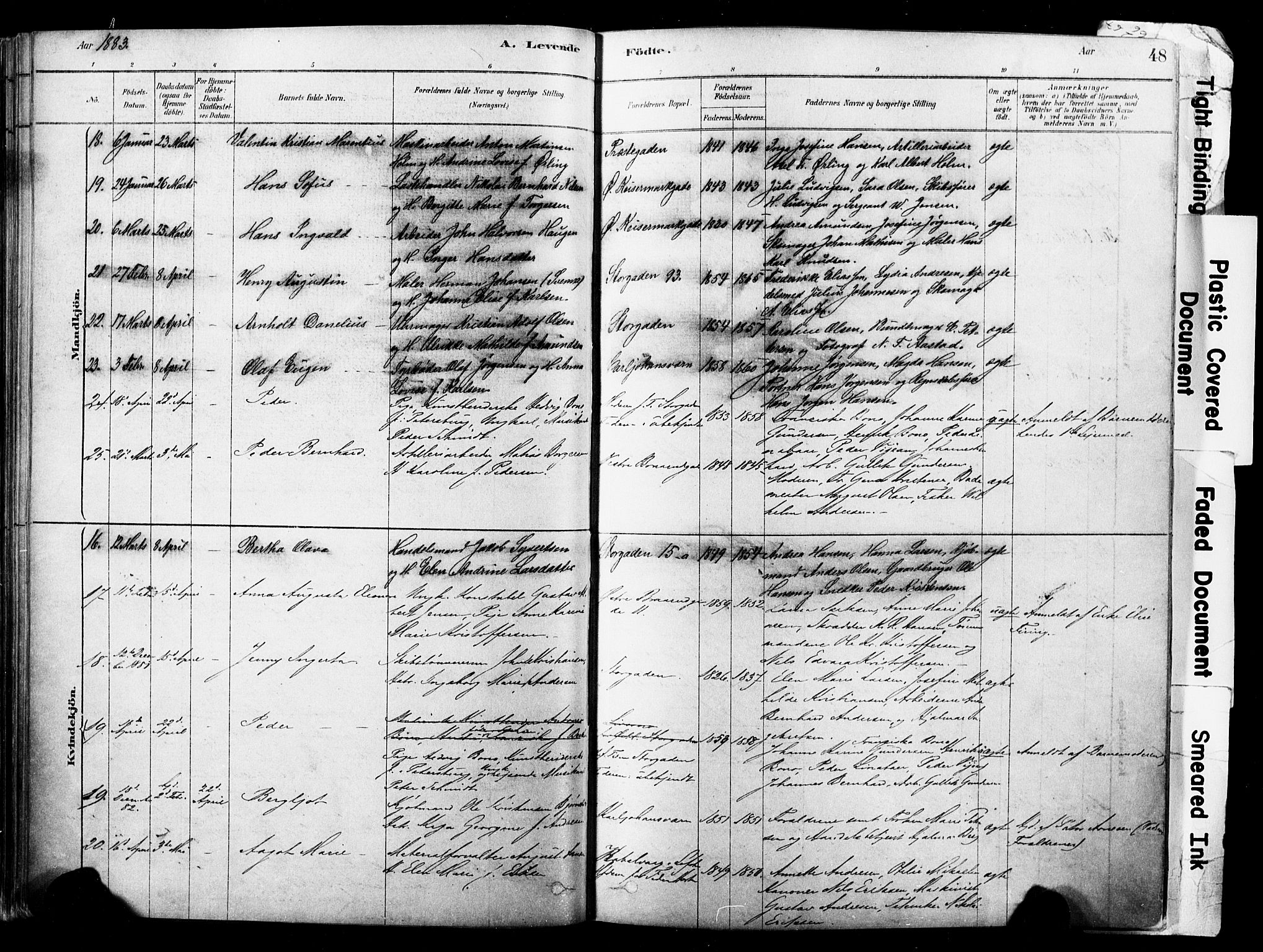 Horten kirkebøker, AV/SAKO-A-348/F/Fa/L0003: Parish register (official) no. 3, 1878-1887, p. 48